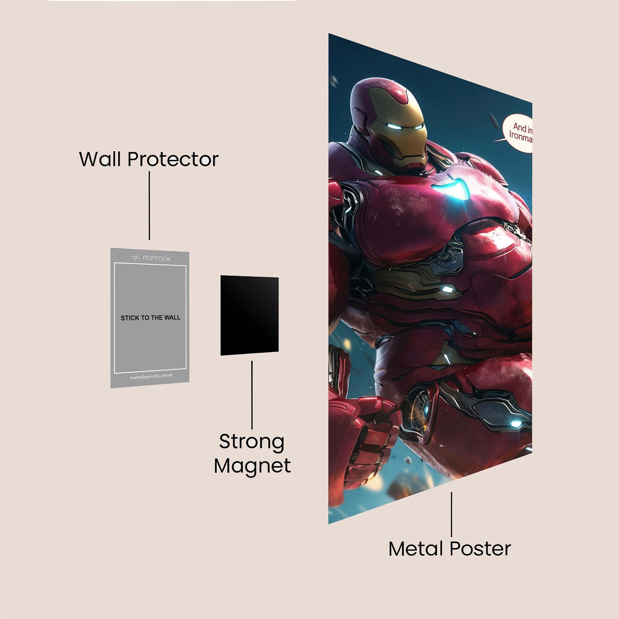 Ironman Resolve Safe Wall Magnetic / M