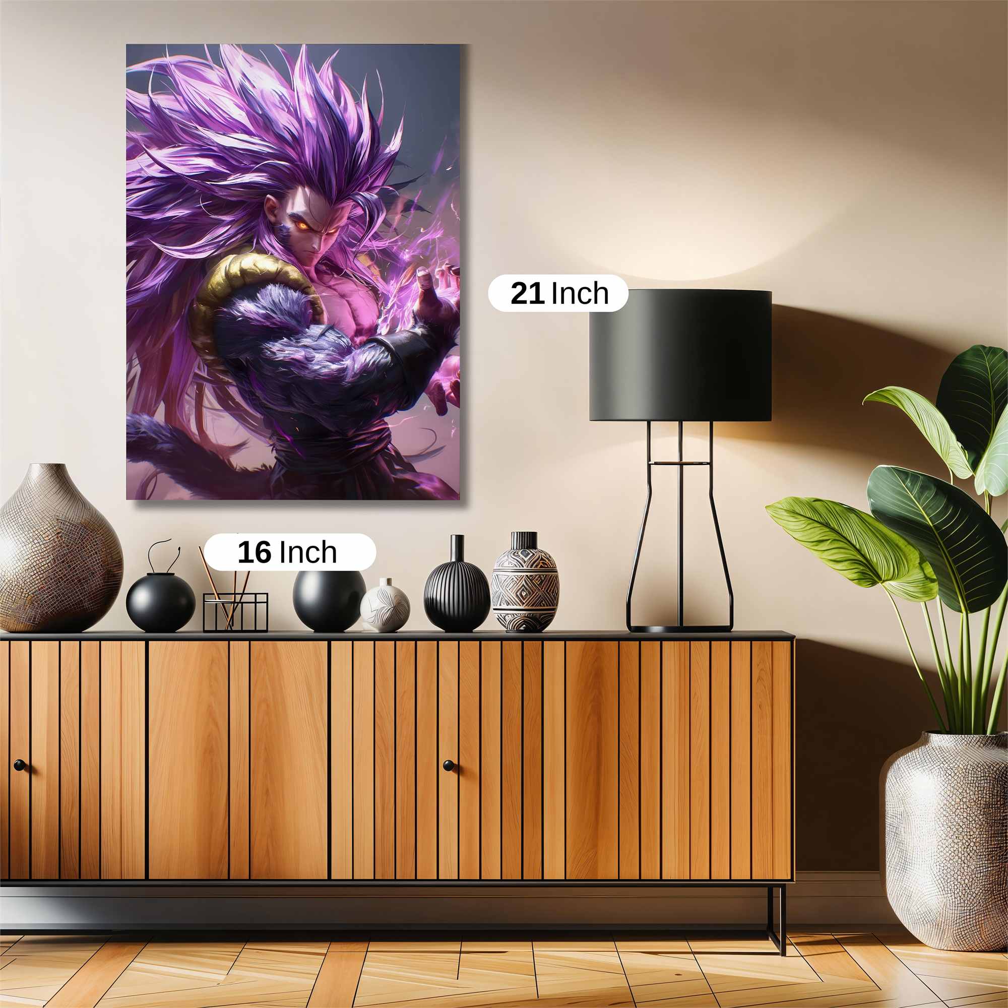 Saiyan Surge Safe Wall Magnetic / M