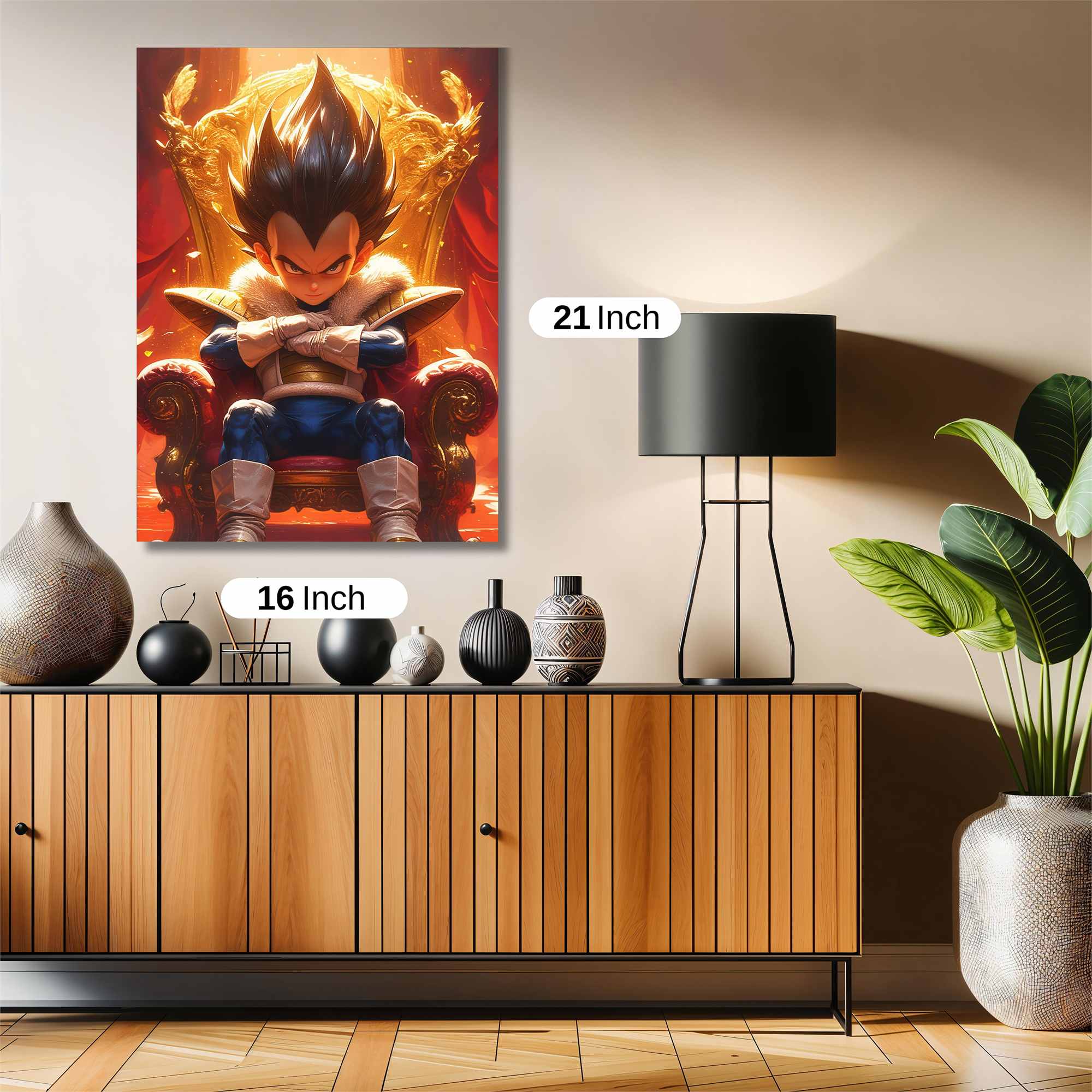 Vegeta Majesty Safe Wall Magnetic / M