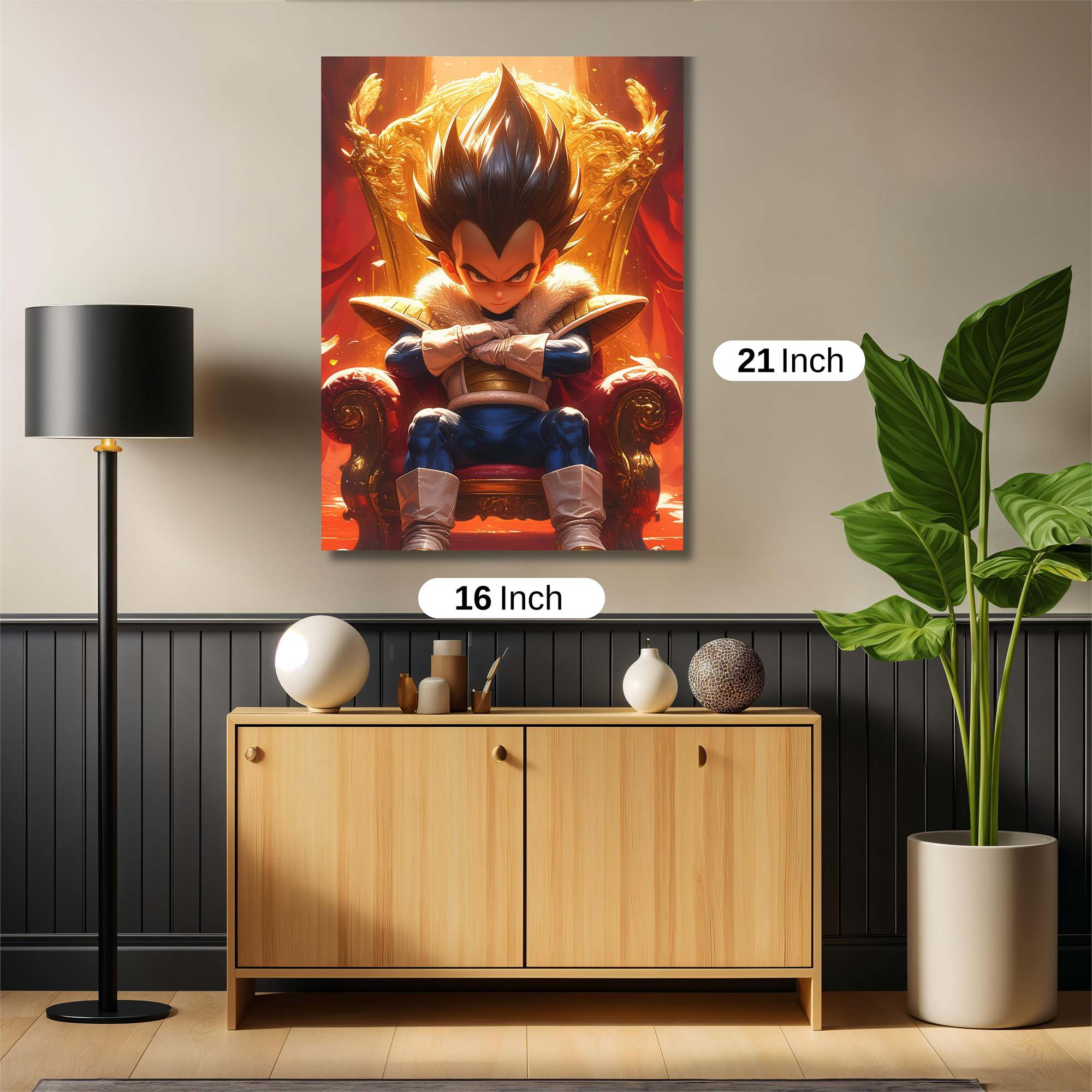 Vegeta Majesty Safe Wall Magnetic / M
