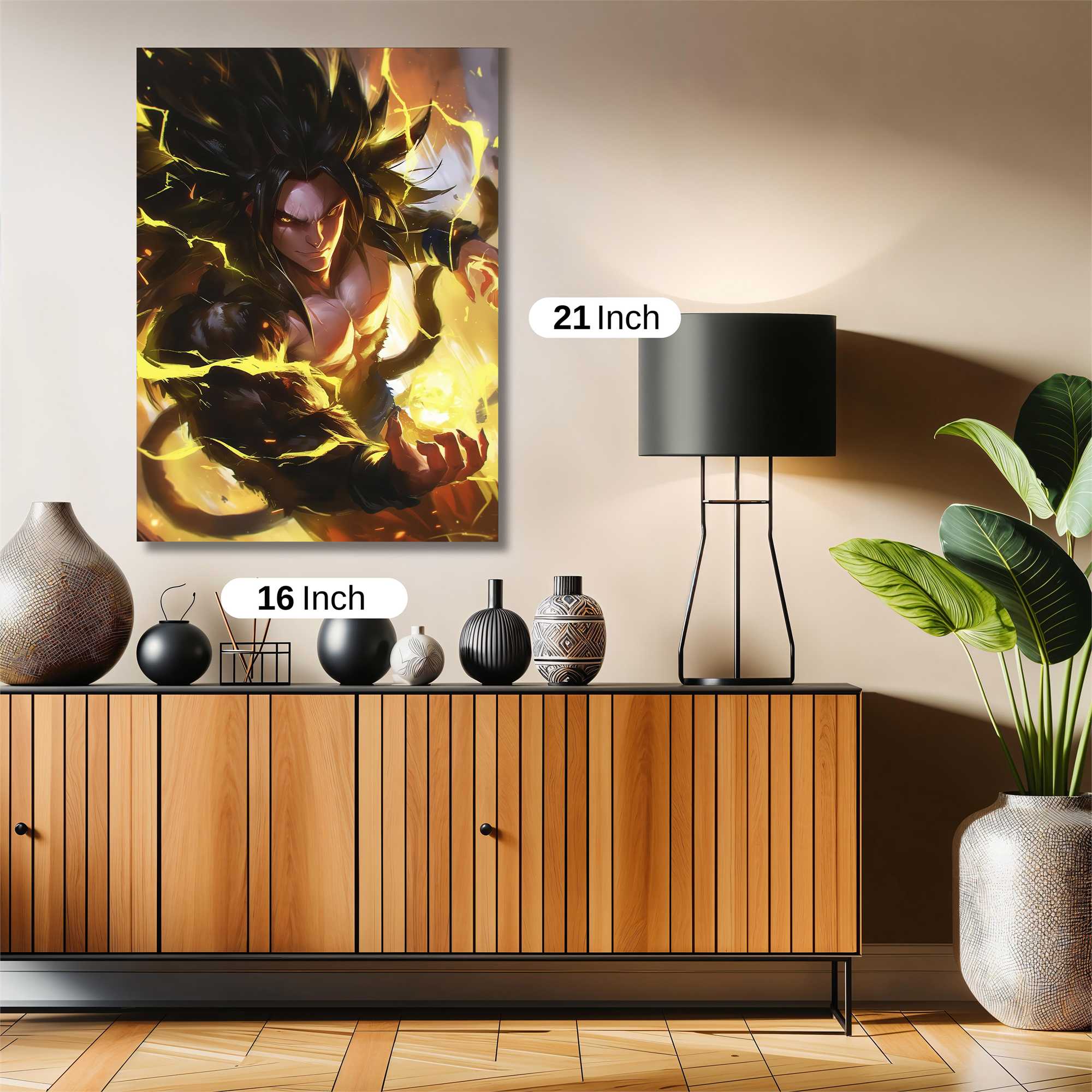 Saiyan Surge Safe Wall Magnetic / M