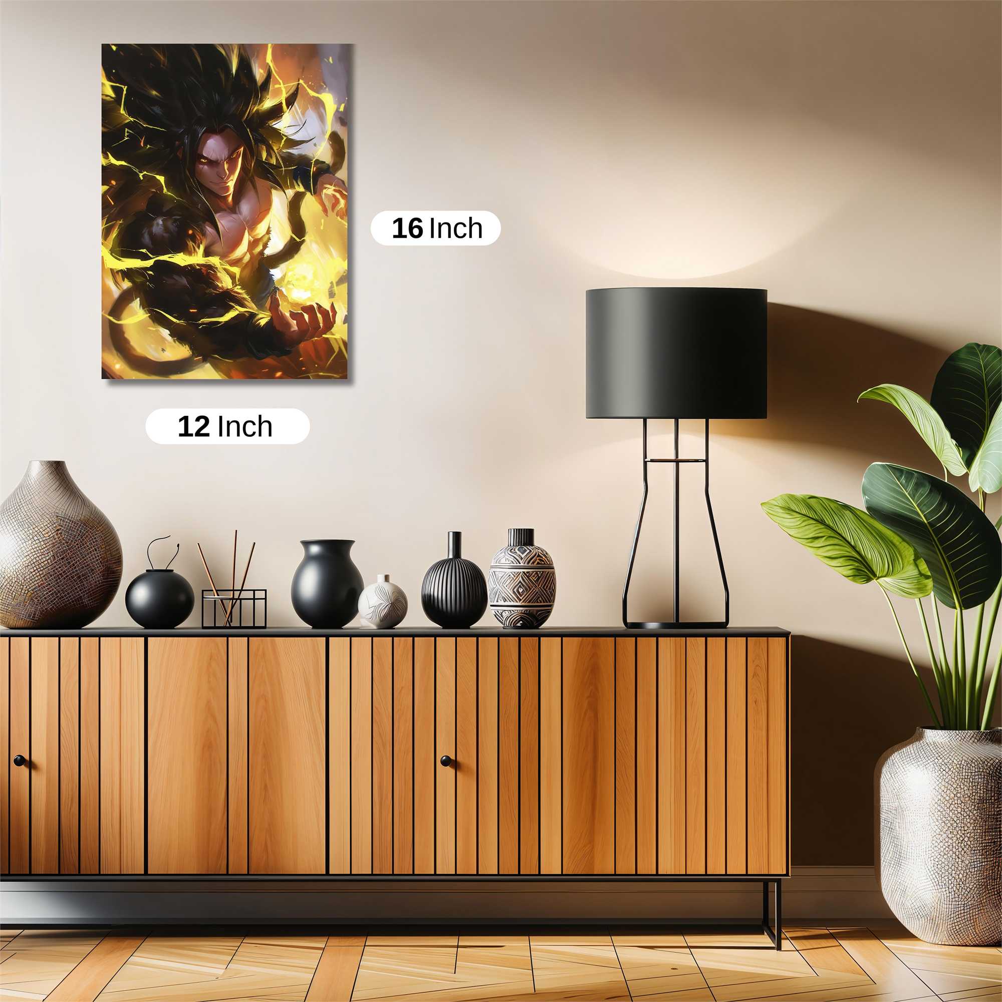 Saiyan Surge Safe Wall Magnetic / M