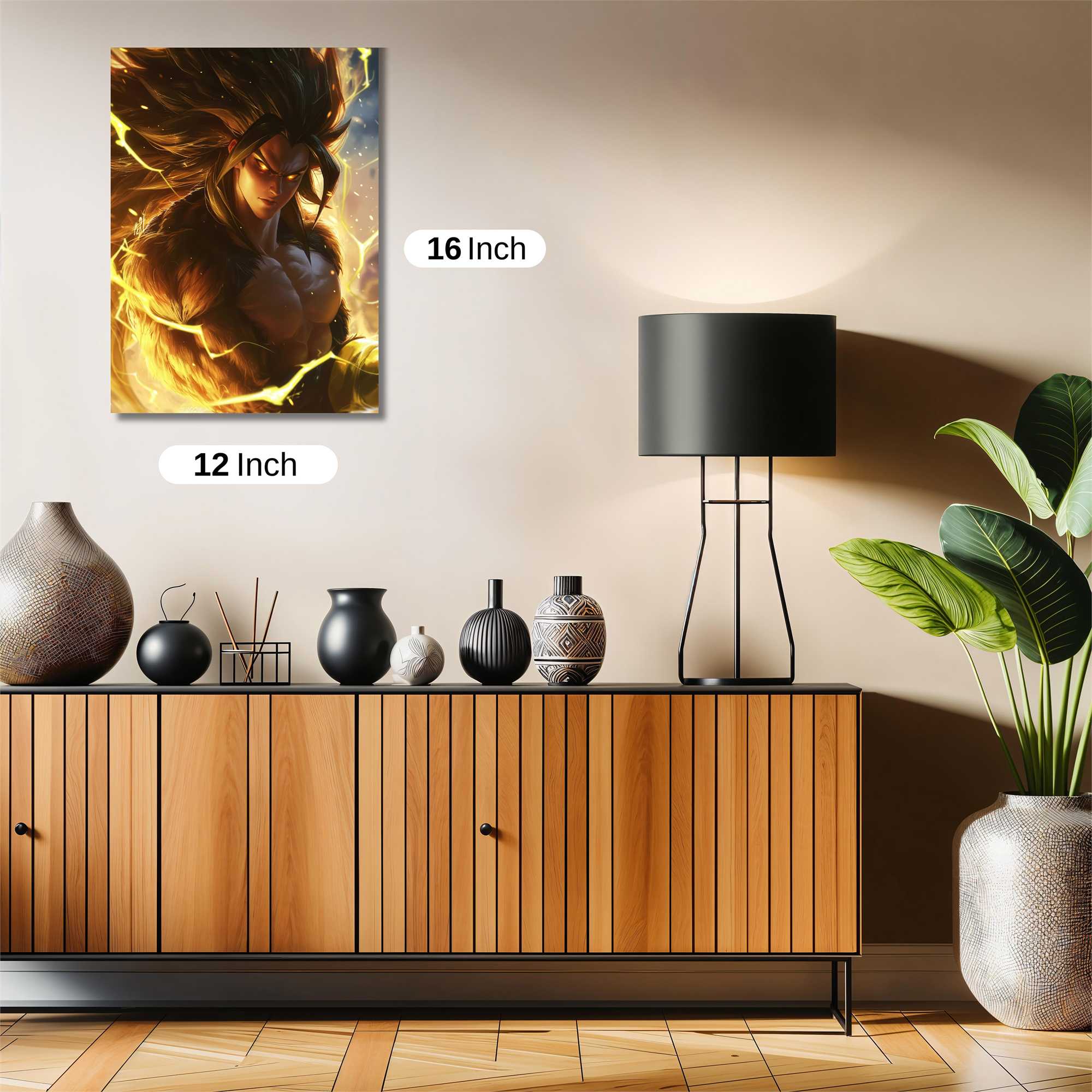 Saiyan Surge Safe Wall Magnetic / M