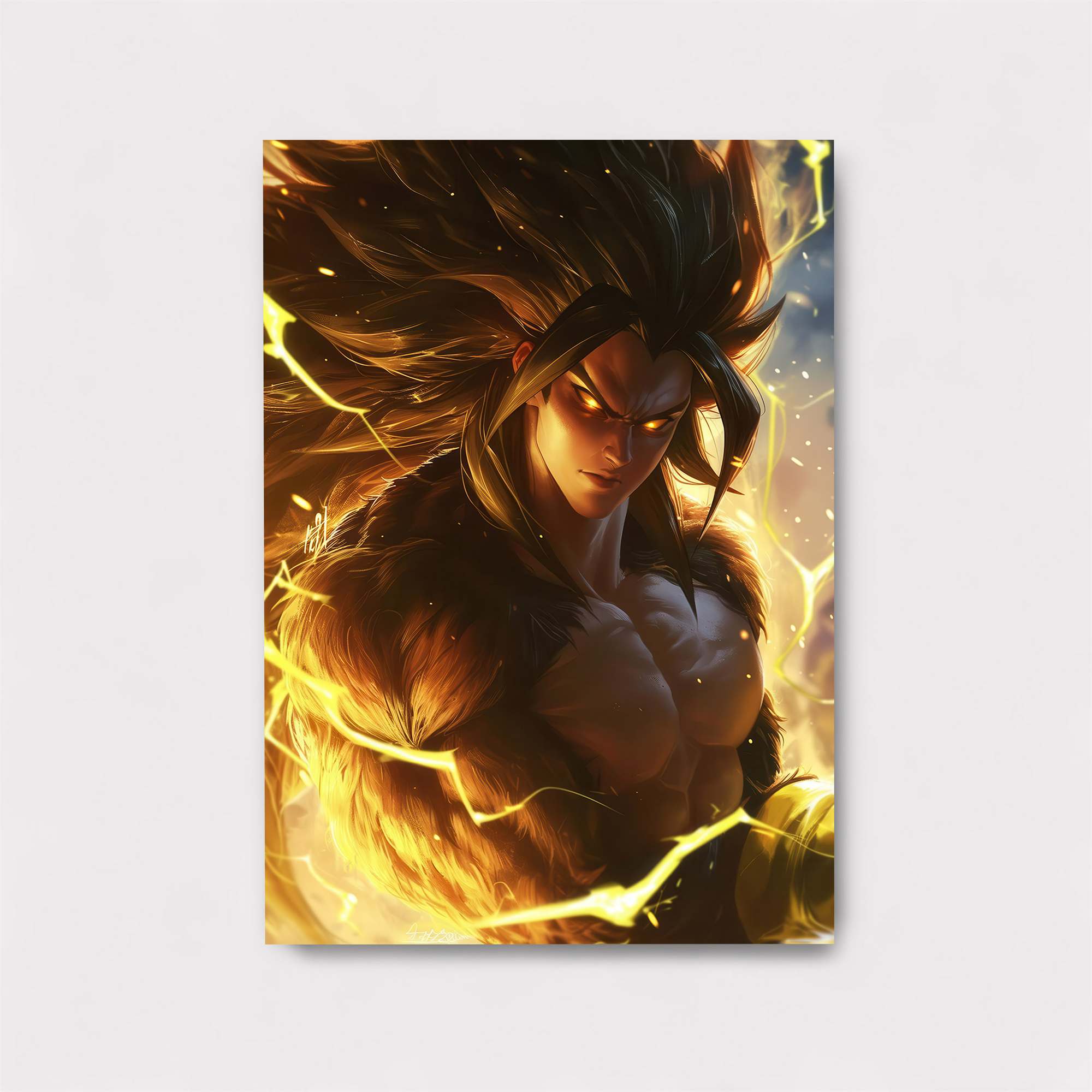 Saiyan Surge Safe Wall Magnetic / M