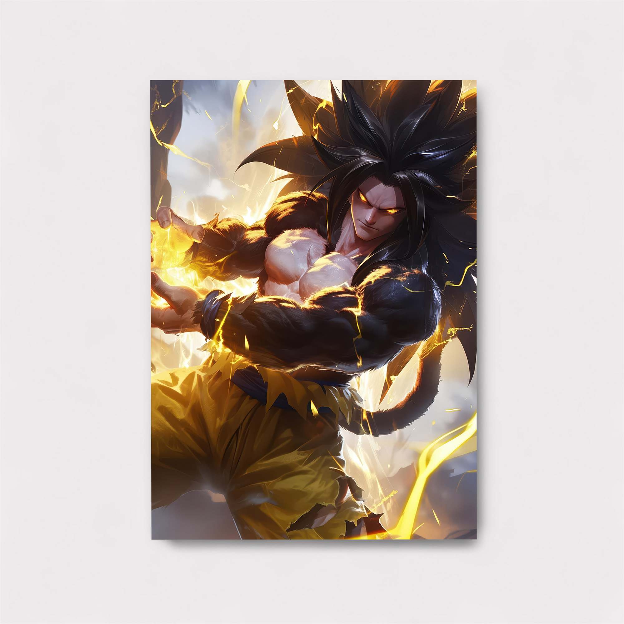 Saiyan Fury Safe Wall Magnetic / M