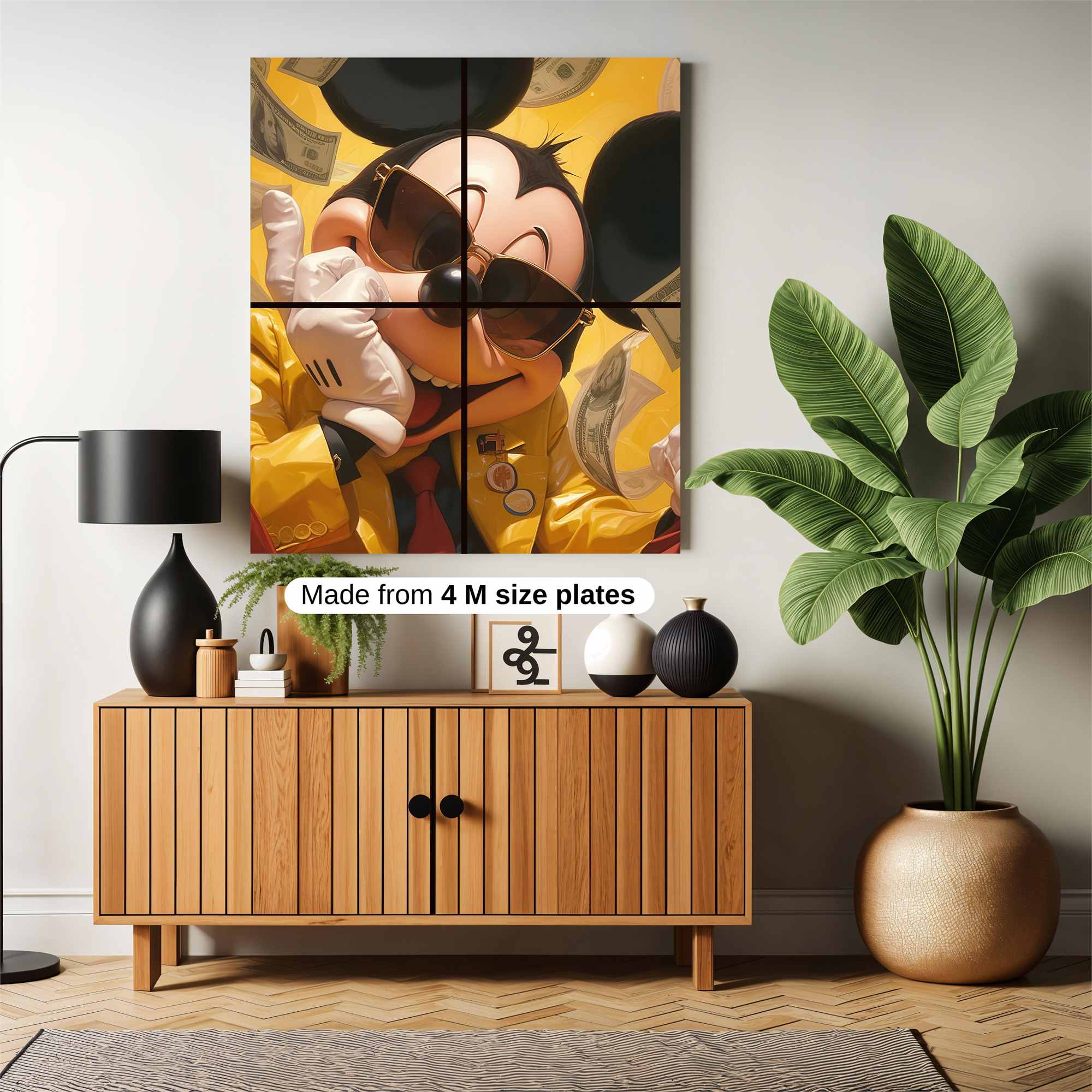 Mickey Extravaganza Safe Wall Magnetic / M