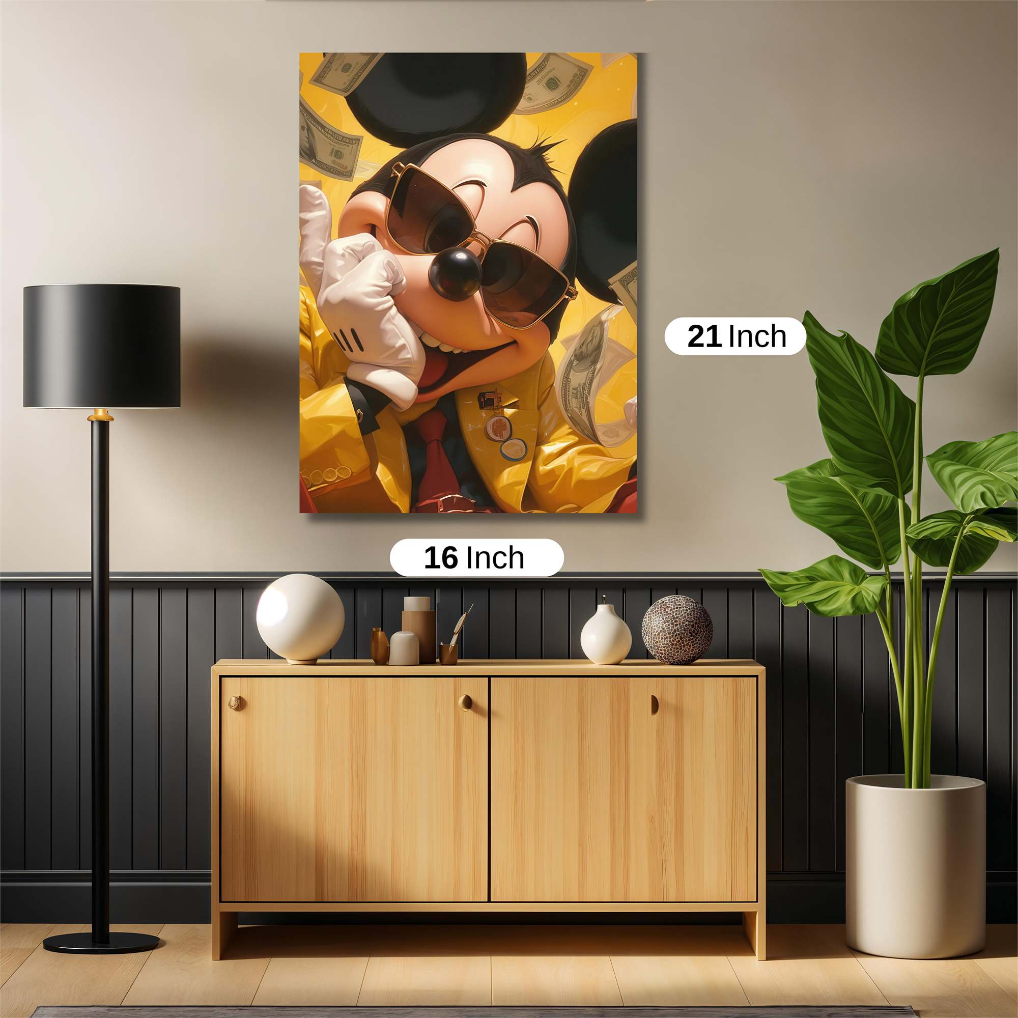 Mickey Extravaganza Safe Wall Magnetic / M