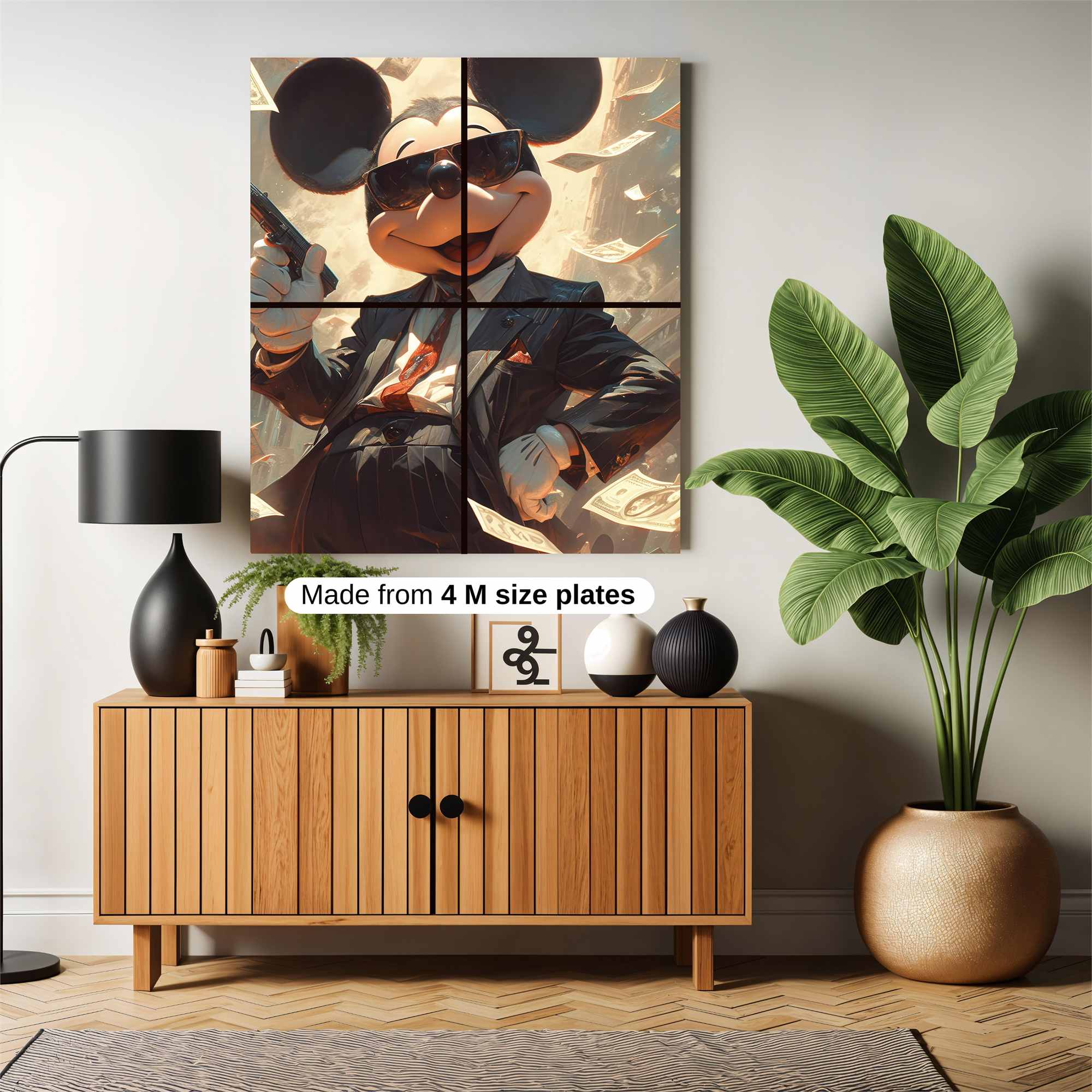 Mickey Mischief Safe Wall Magnetic / M