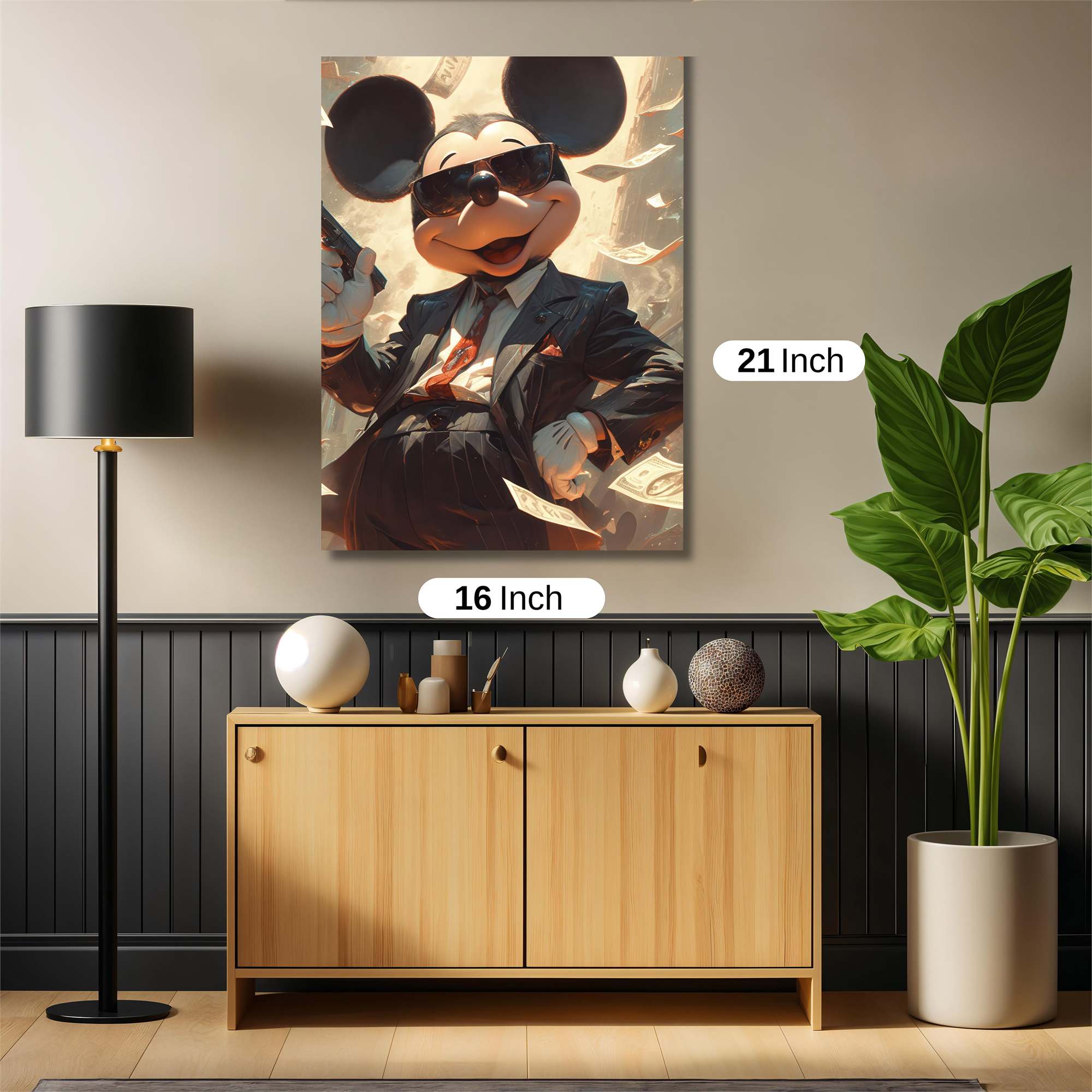 Mickey Mischief Safe Wall Magnetic / M