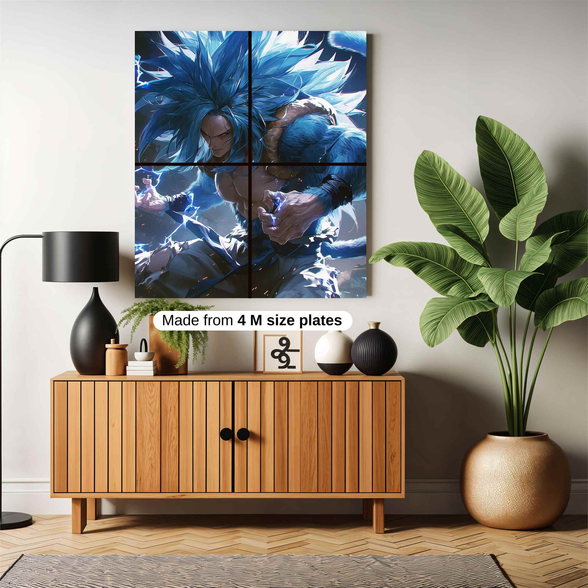 Saiyan Surge Safe Wall Magnetic / M