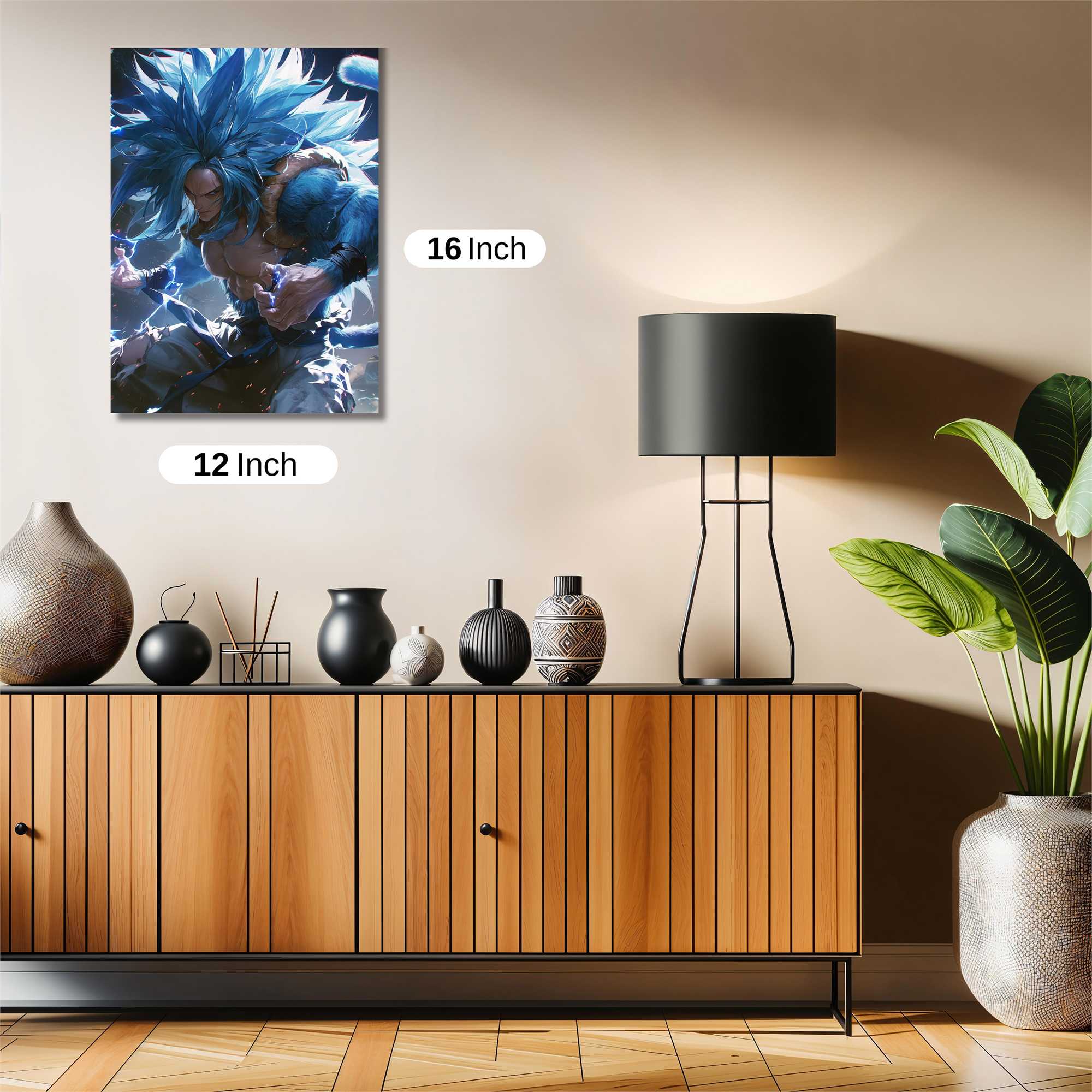 Saiyan Surge Safe Wall Magnetic / M