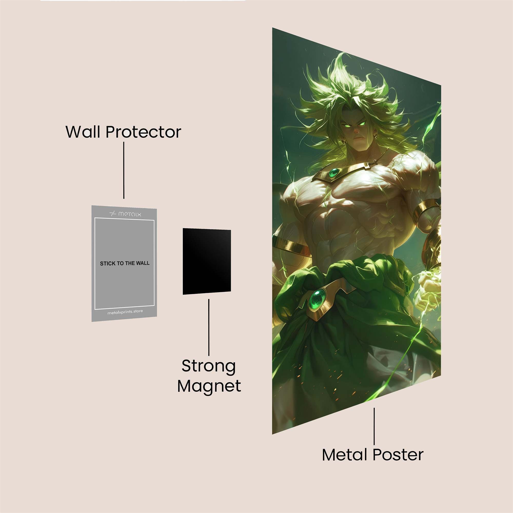 Broly Surge Safe Wall Magnetic / M