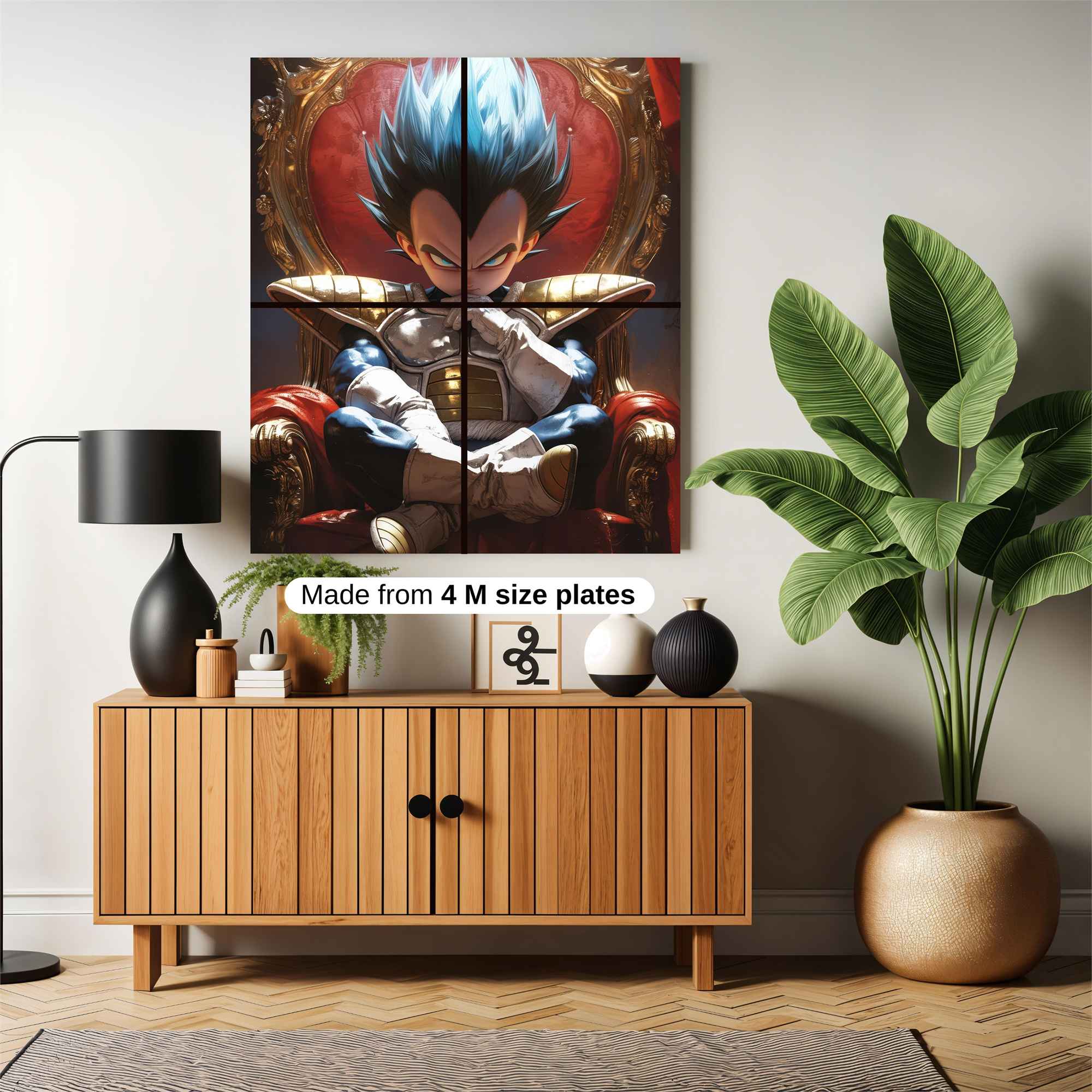 Vegeta Majesty Safe Wall Magnetic / M