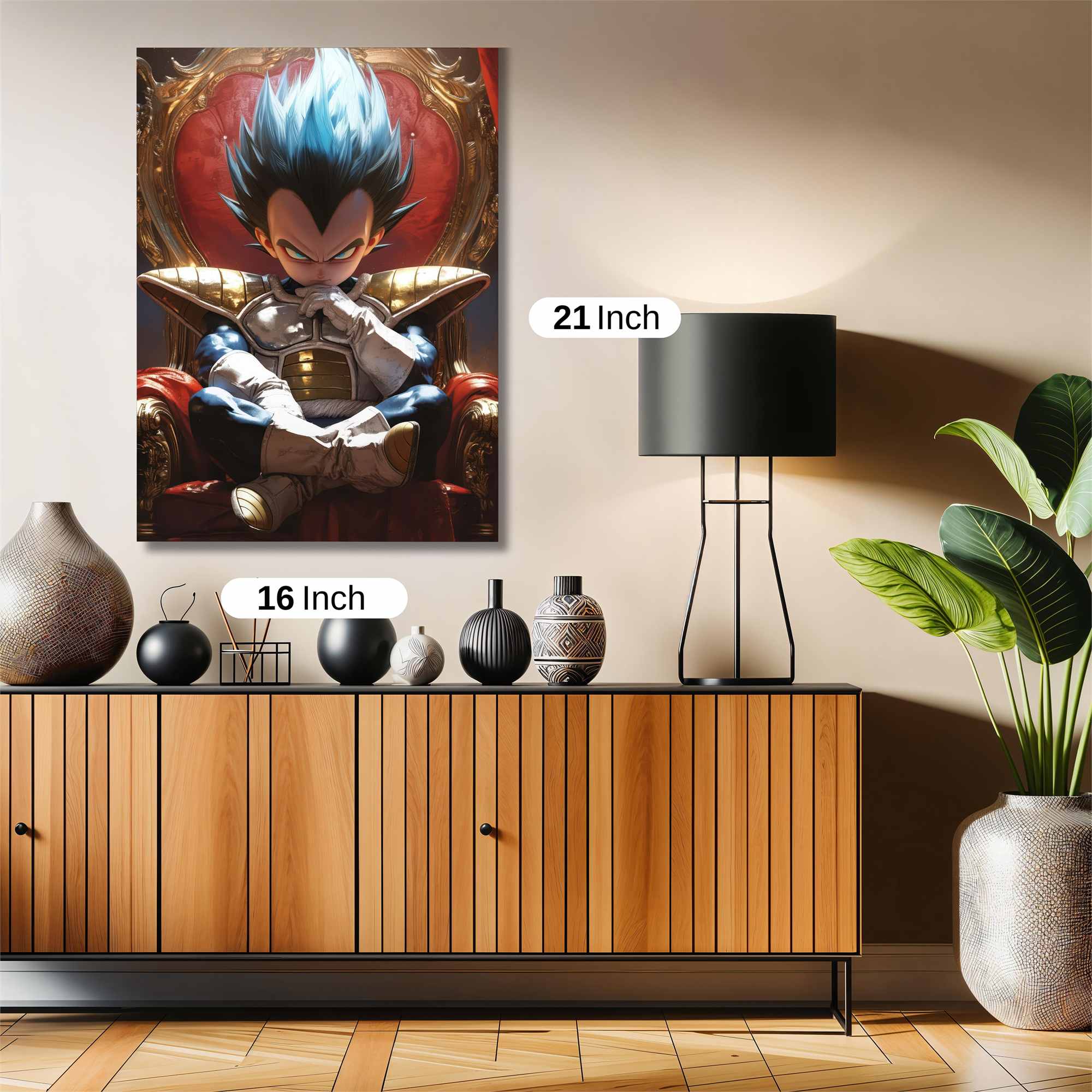 Vegeta Majesty Safe Wall Magnetic / M