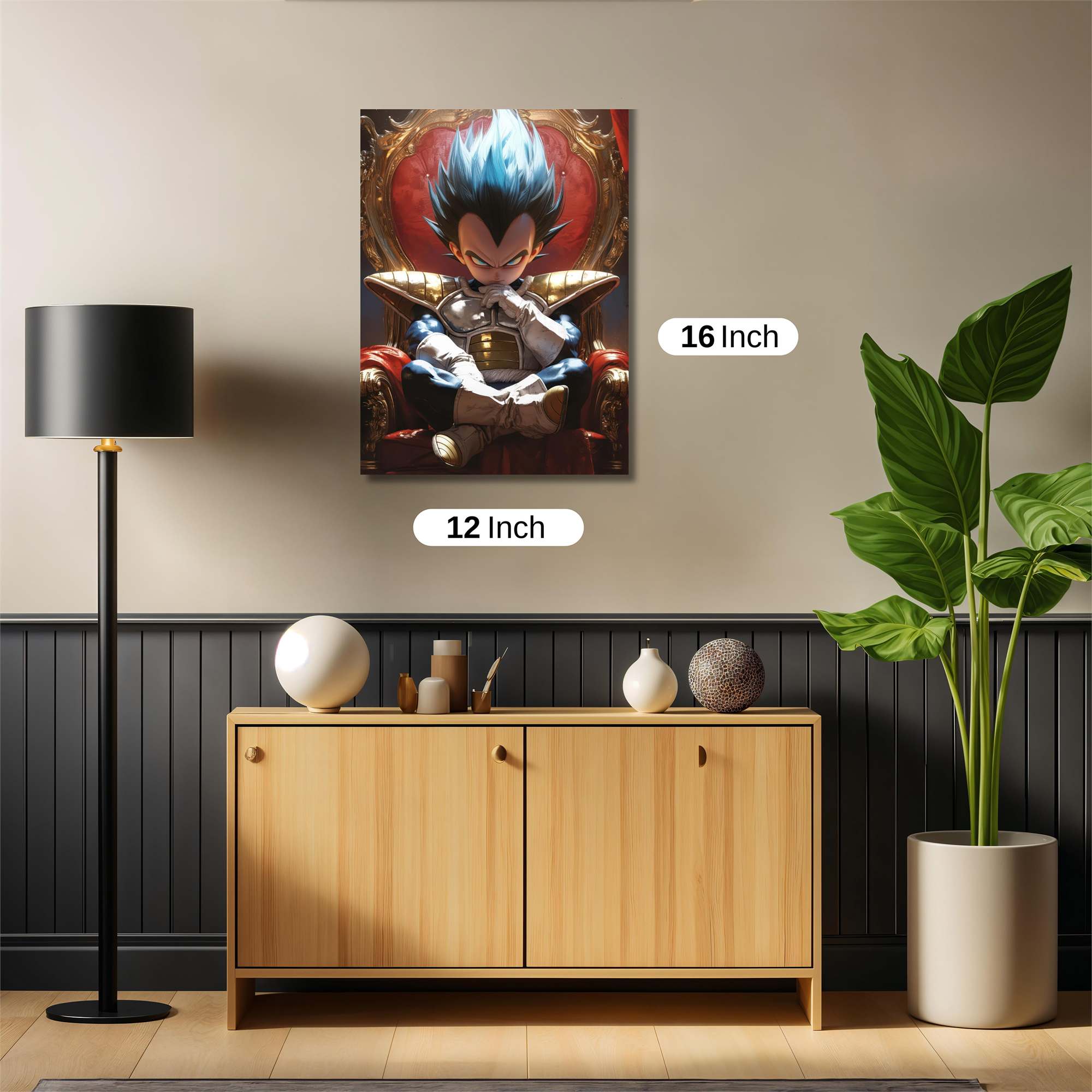 Vegeta Majesty Safe Wall Magnetic / M