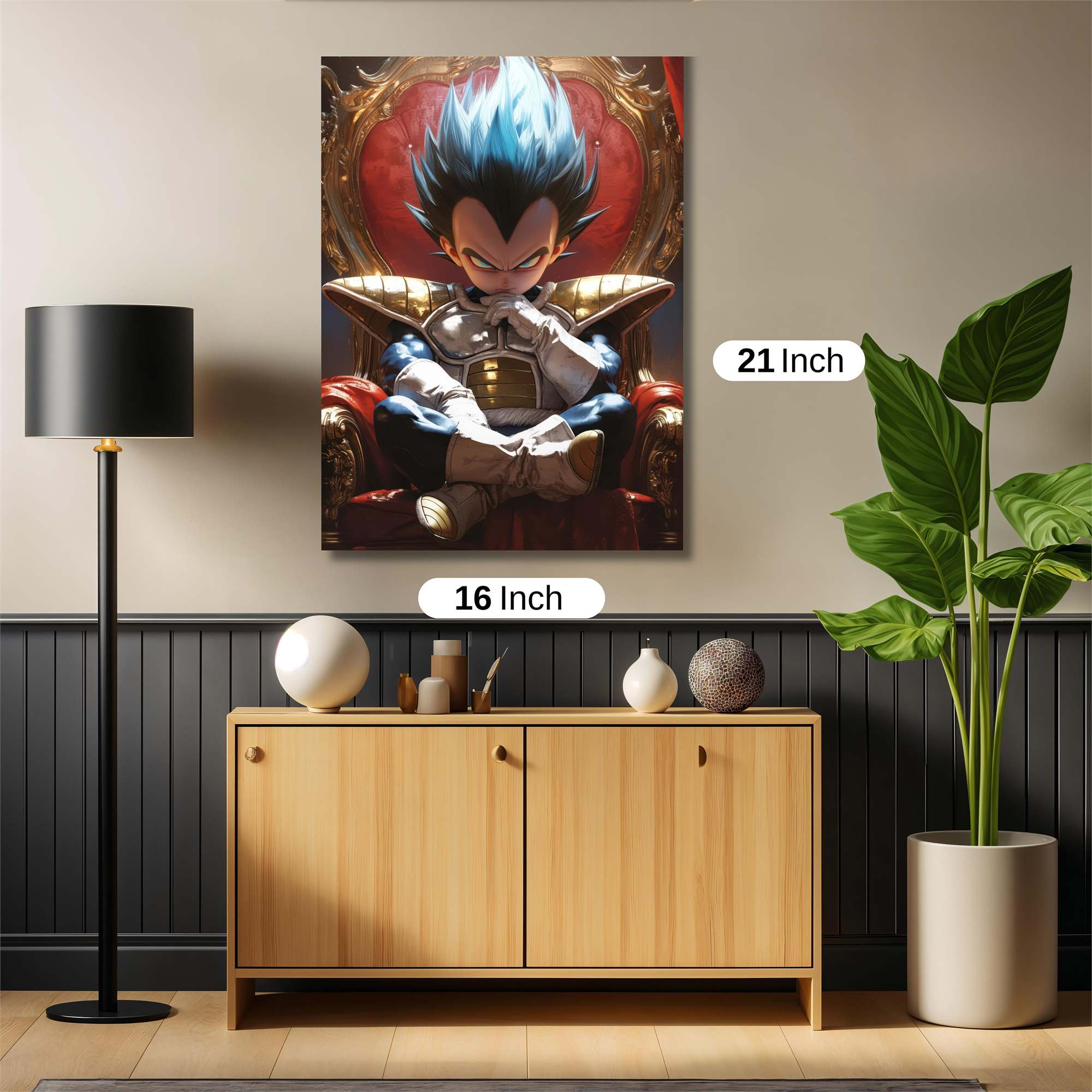 Vegeta Majesty Safe Wall Magnetic / M