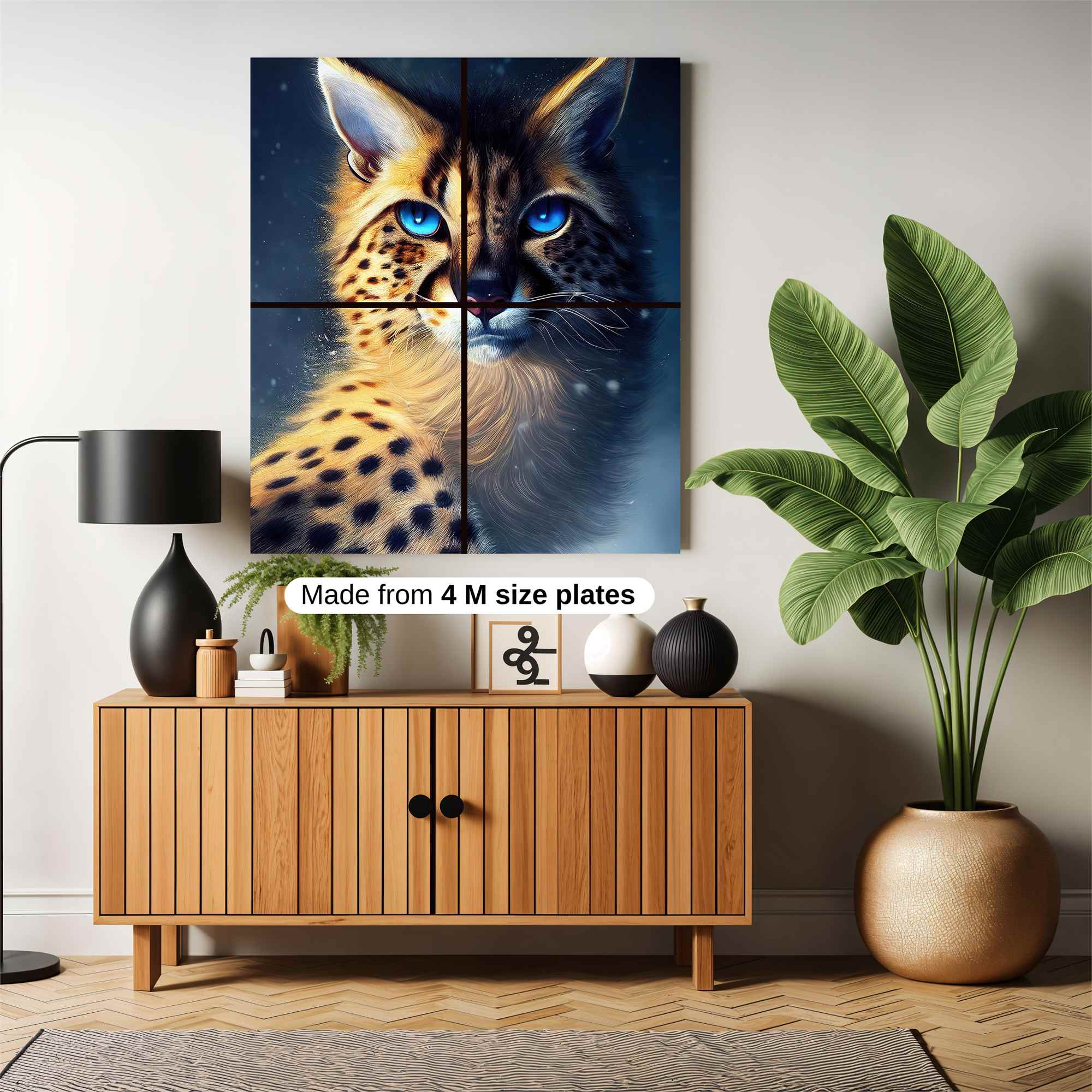 Cheetah Mystique Safe Wall Magnetic / M