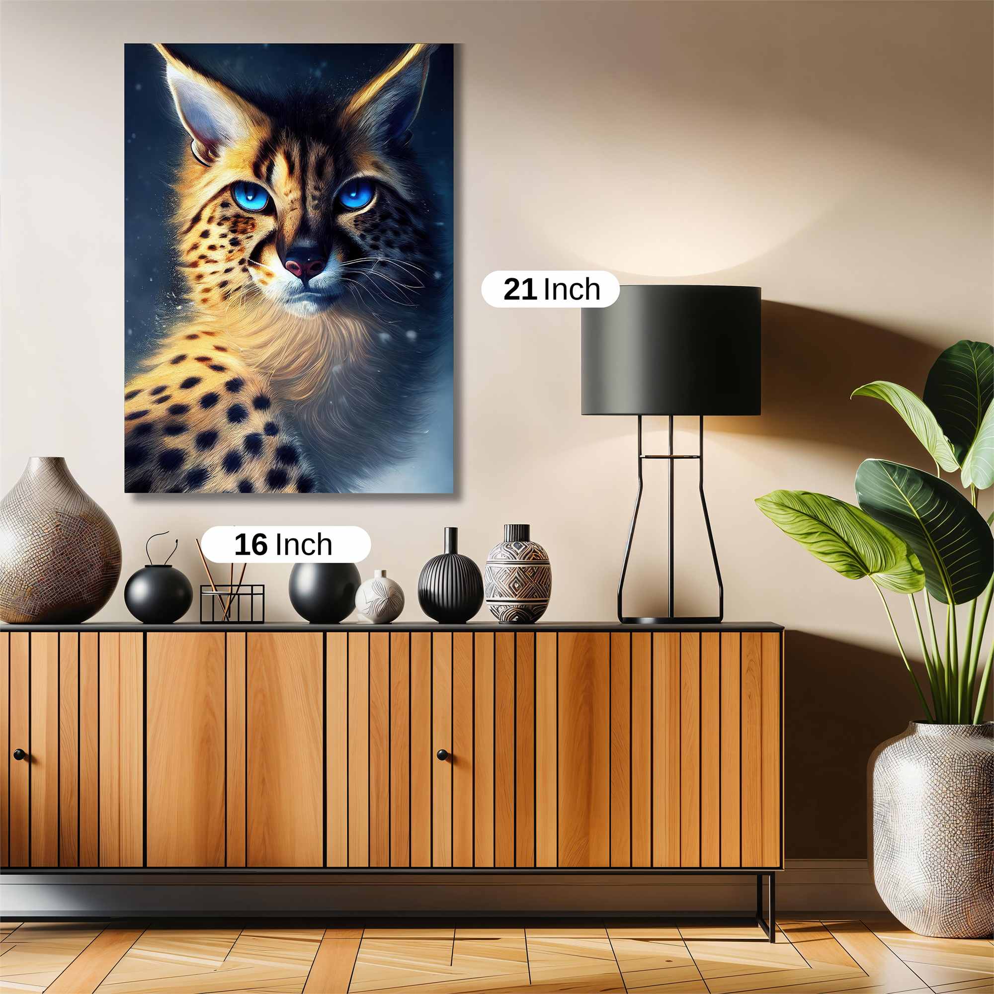 Cheetah Mystique Safe Wall Magnetic / M