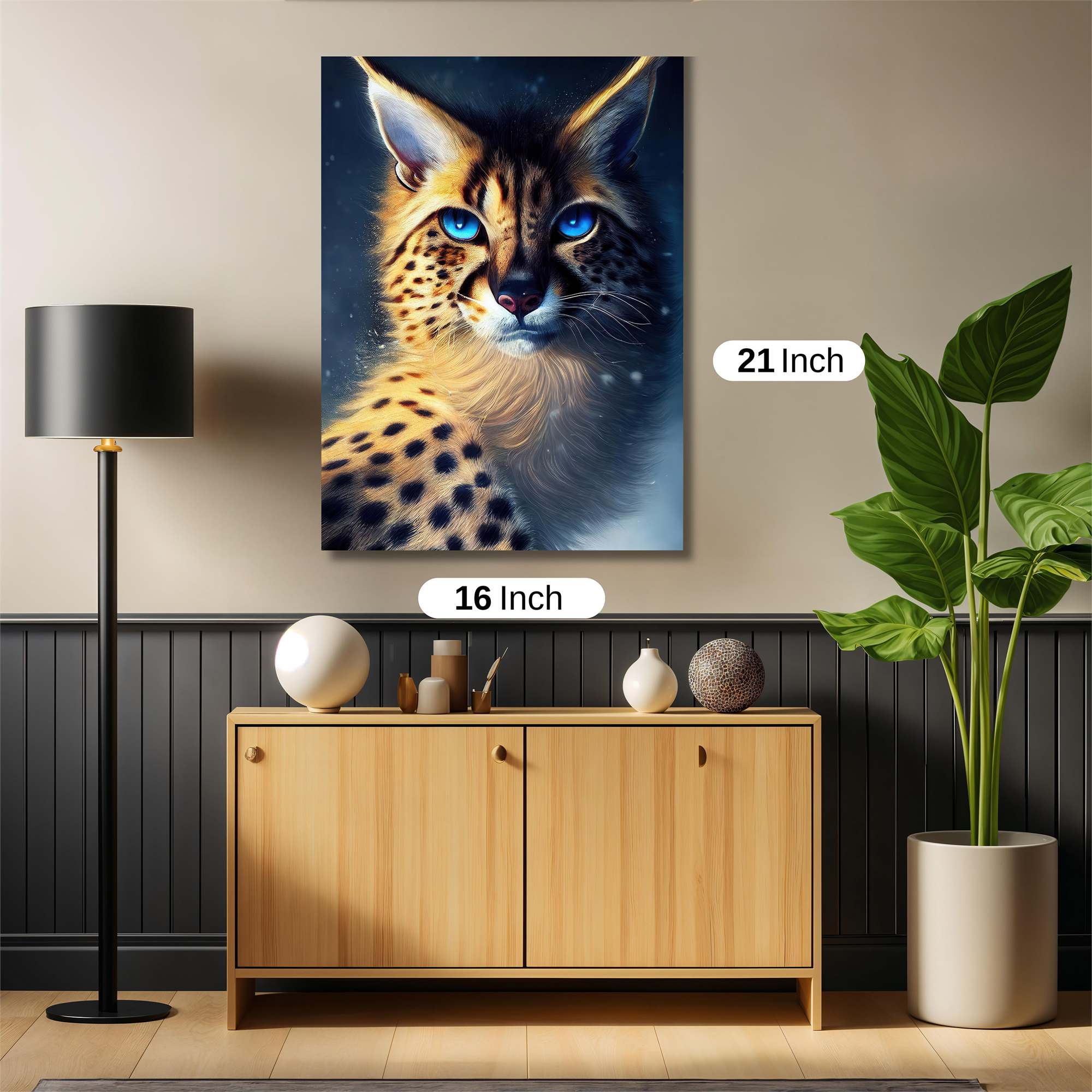 Cheetah Mystique Safe Wall Magnetic / M