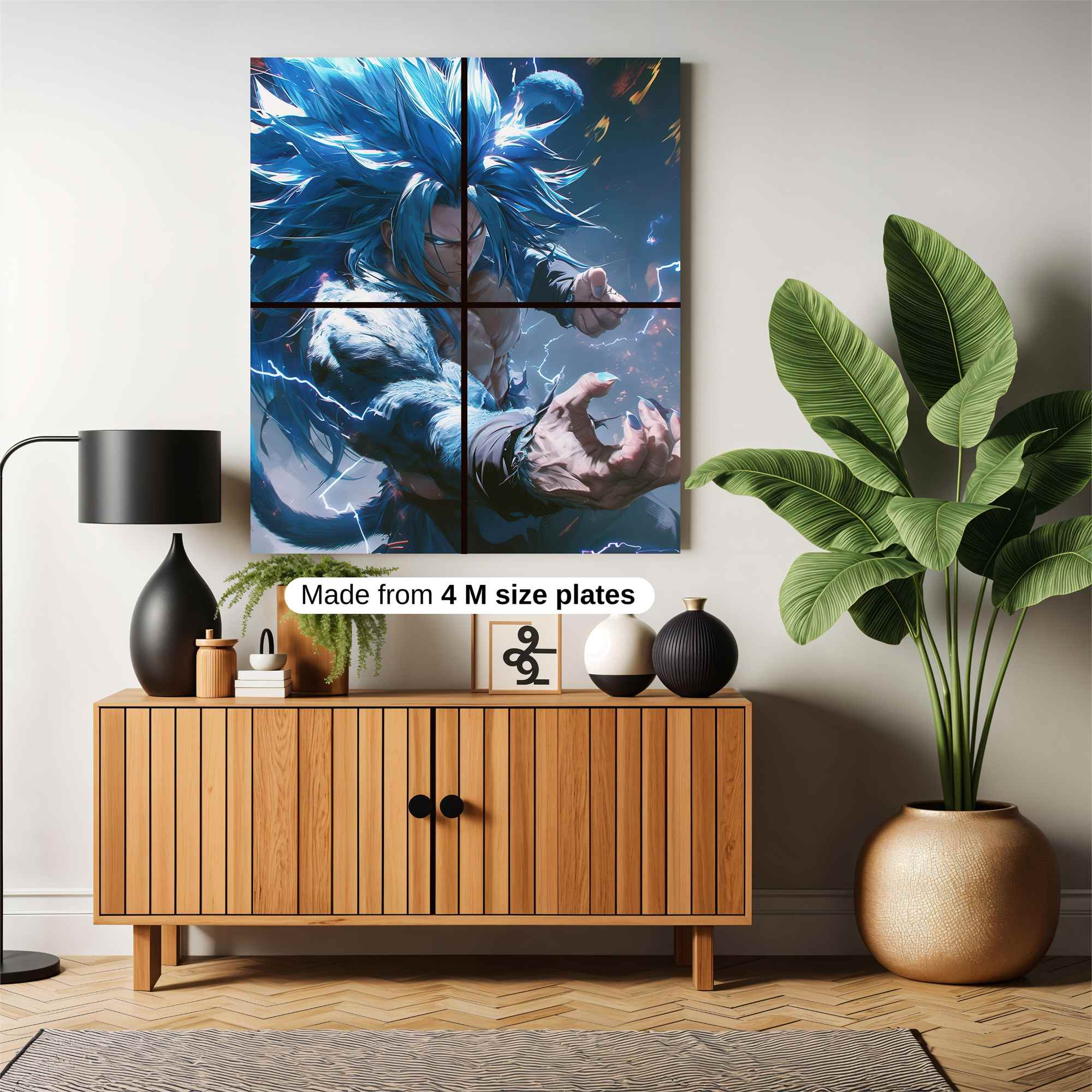 Saiyan Surge Safe Wall Magnetic / M