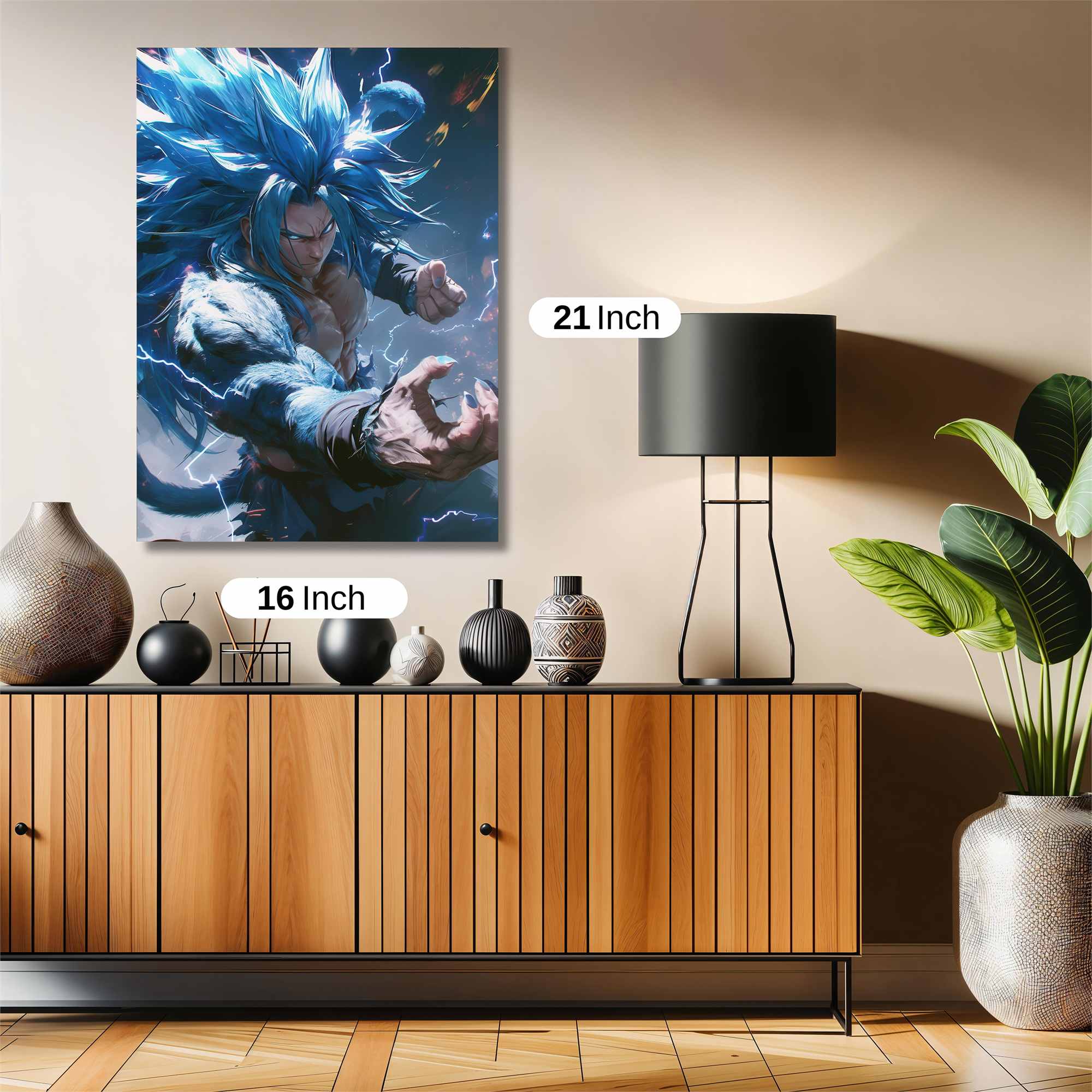 Saiyan Surge Safe Wall Magnetic / M