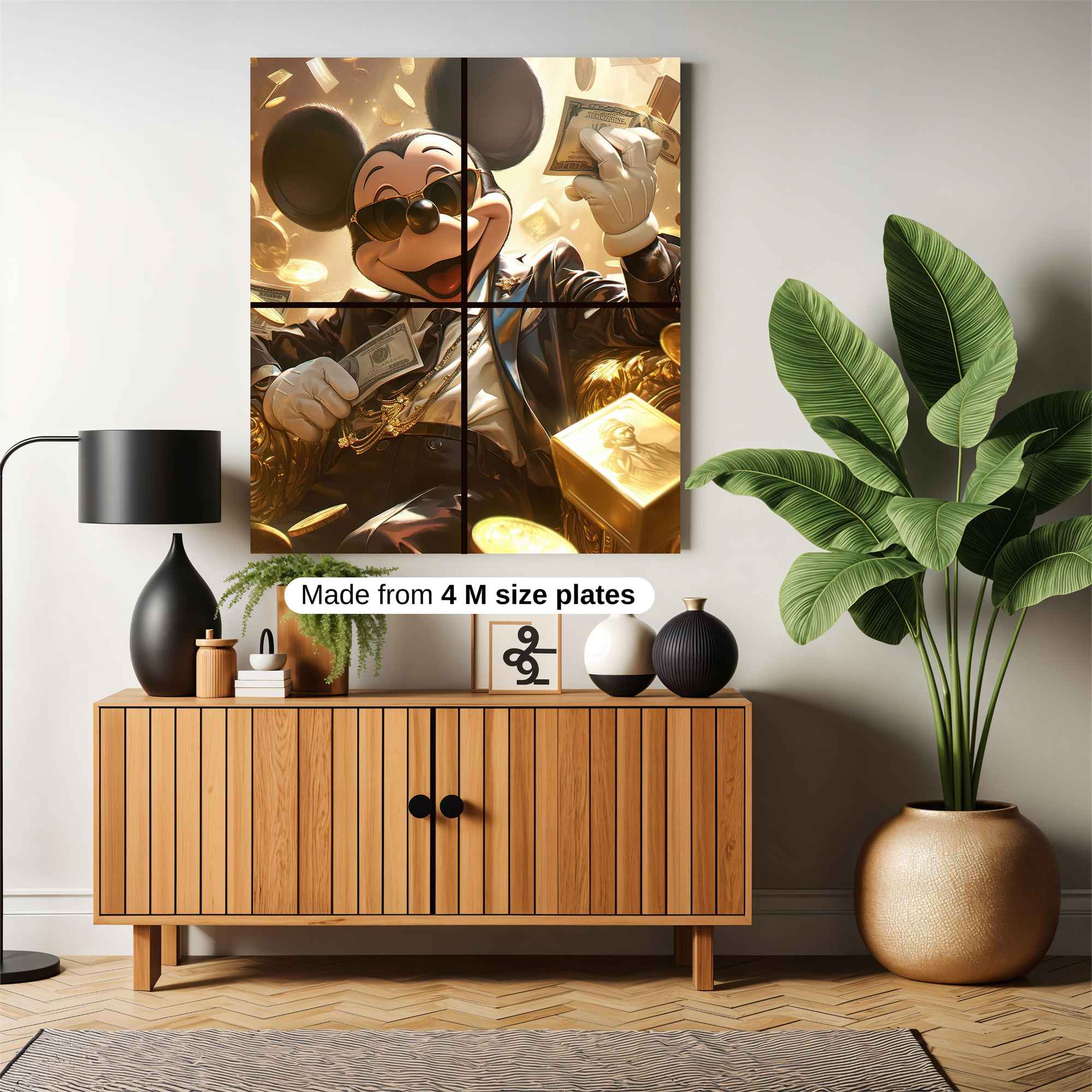 Mickey Opulent Safe Wall Magnetic / M