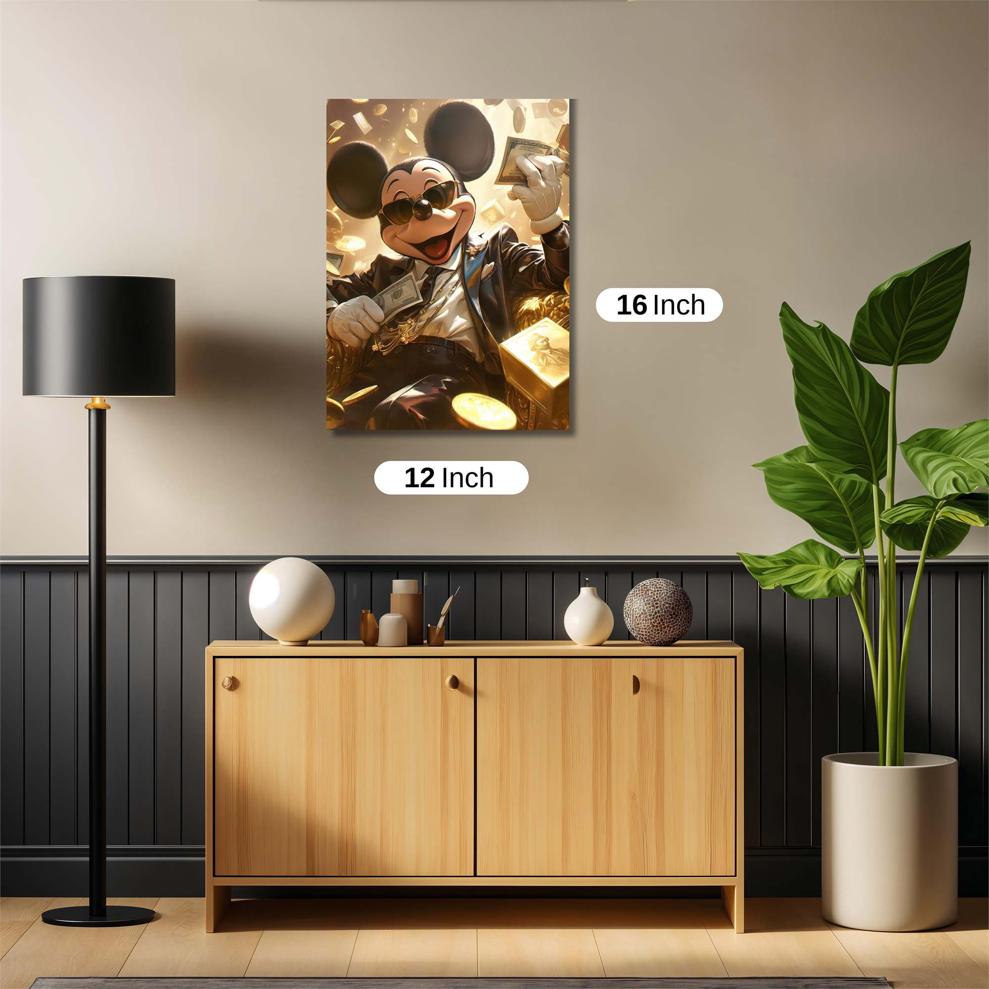 Mickey Opulent Safe Wall Magnetic / M