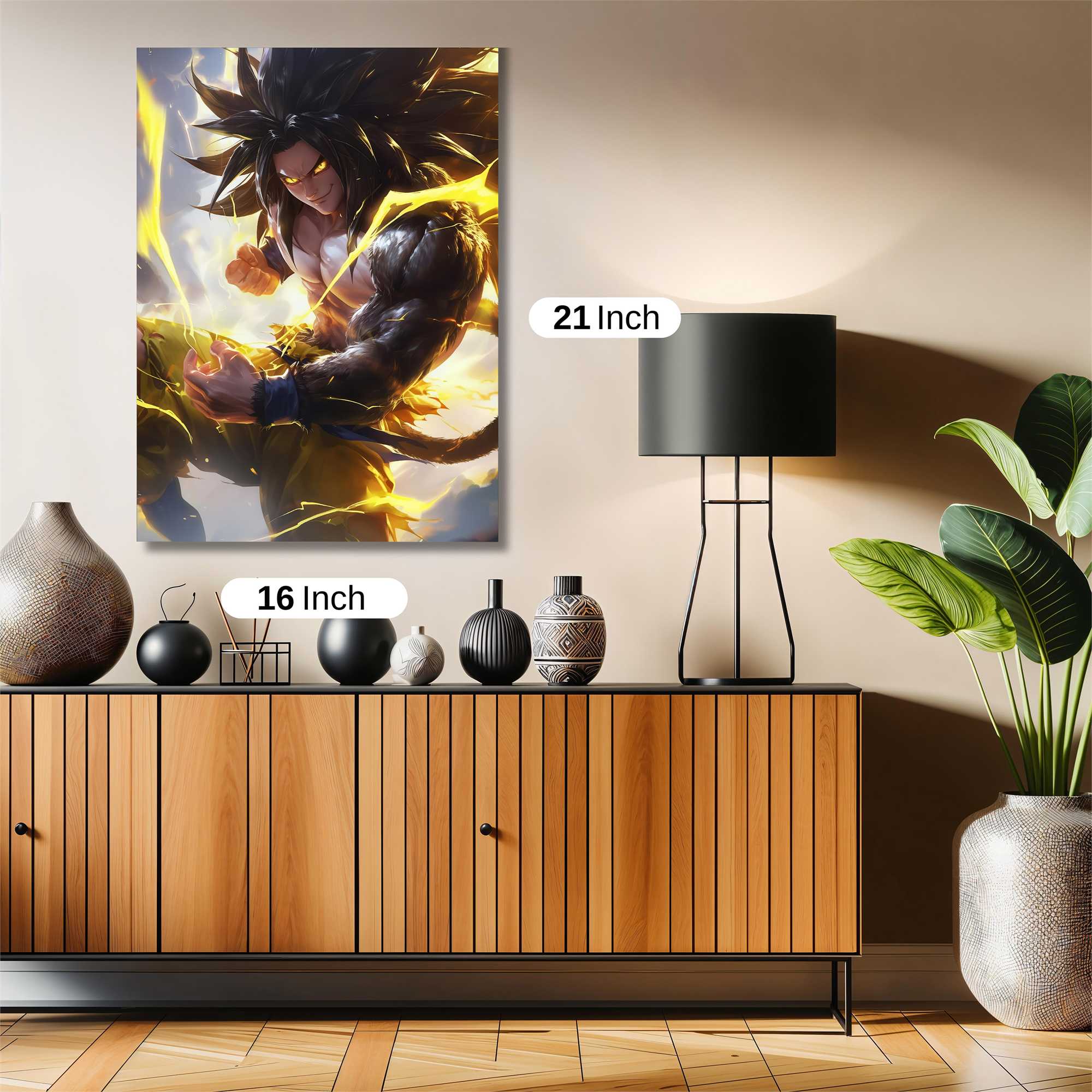Broly Blazing Safe Wall Magnetic / M