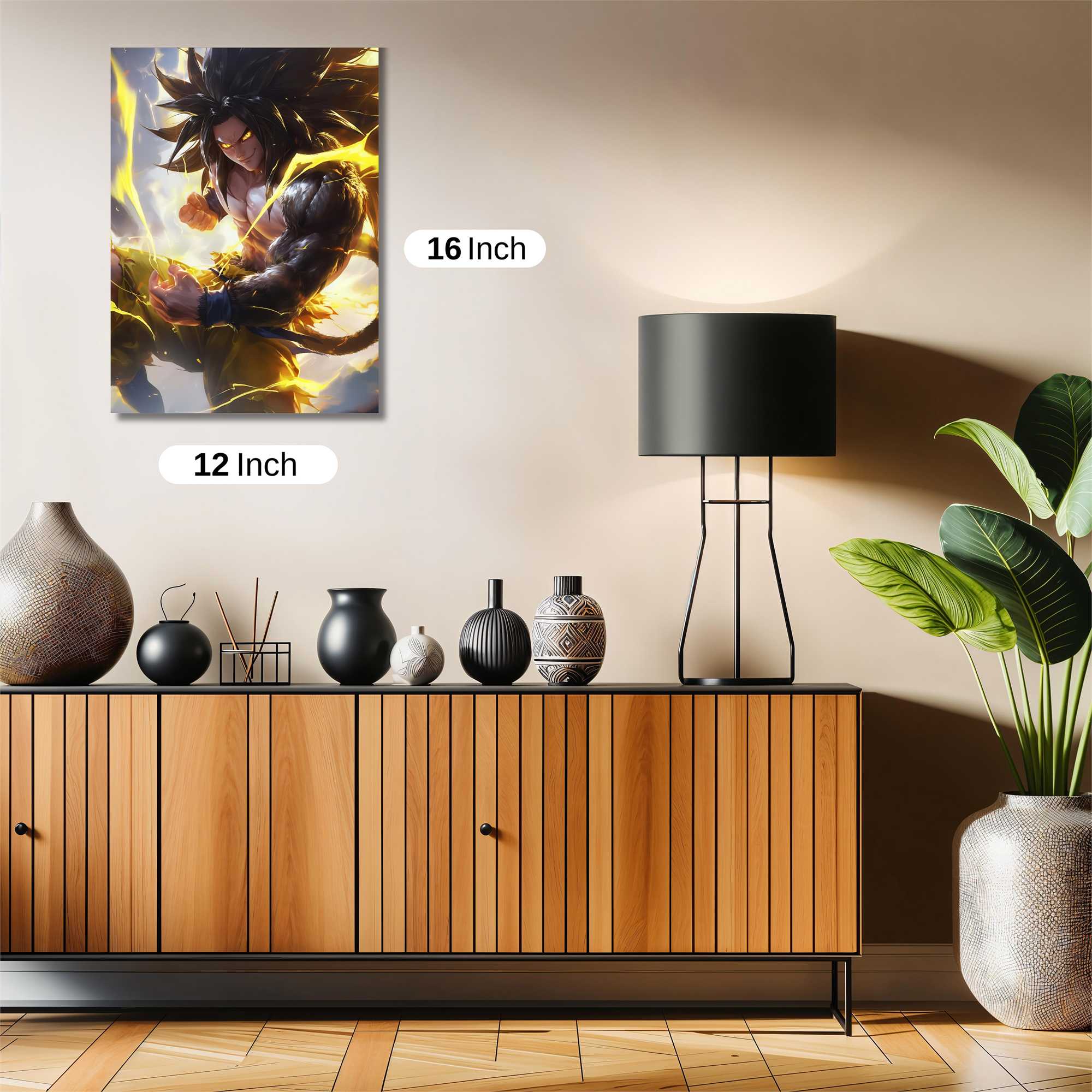 Broly Blazing Safe Wall Magnetic / M