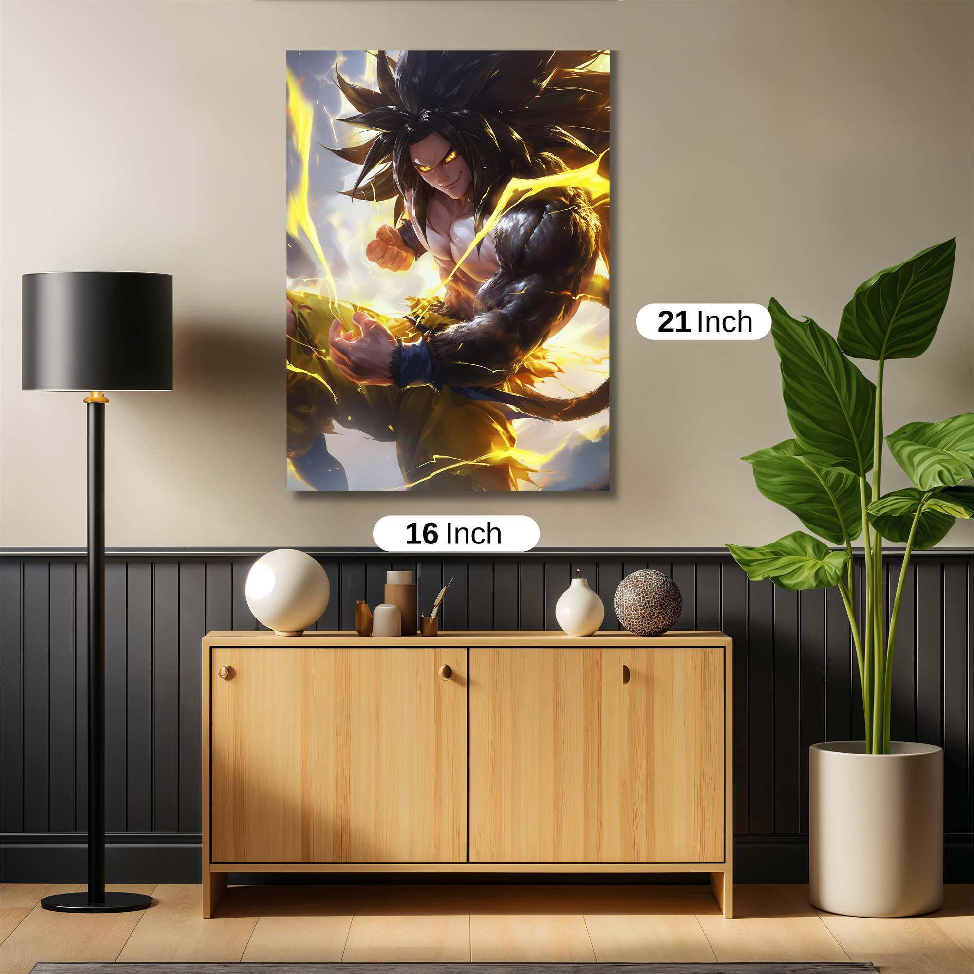 Broly Blazing Safe Wall Magnetic / M