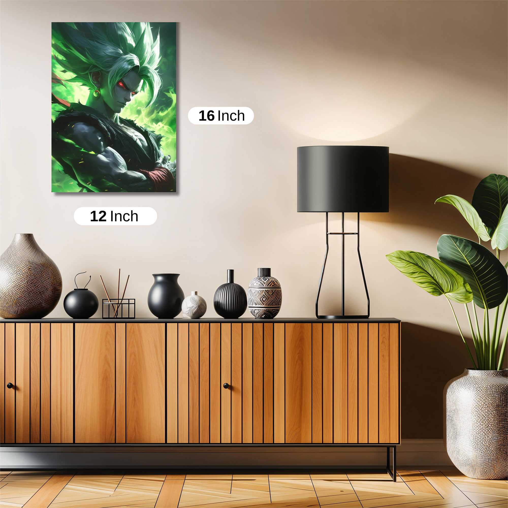 Broly Baleful Safe Wall Magnetic / M