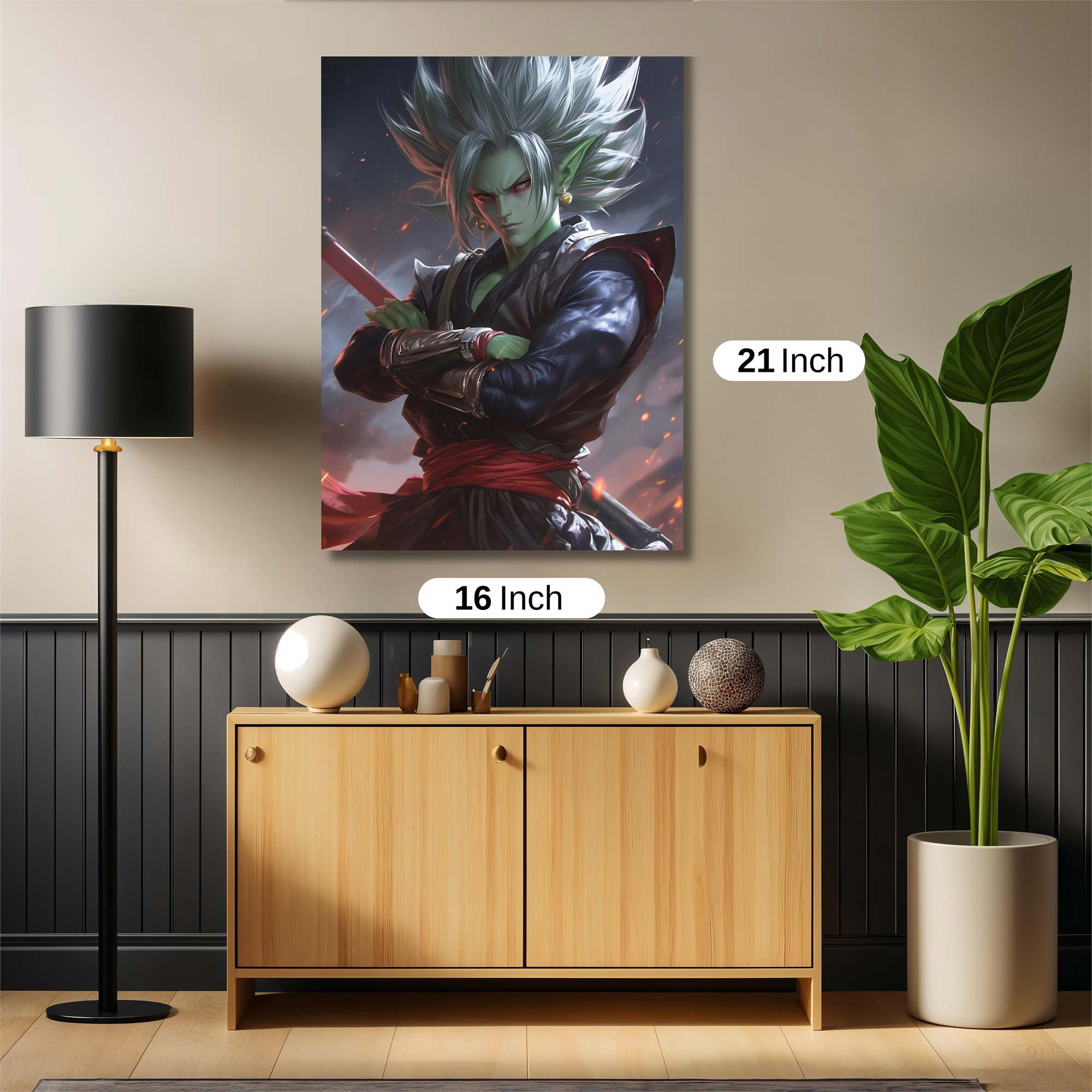 Broly Brooding Safe Wall Magnetic / M