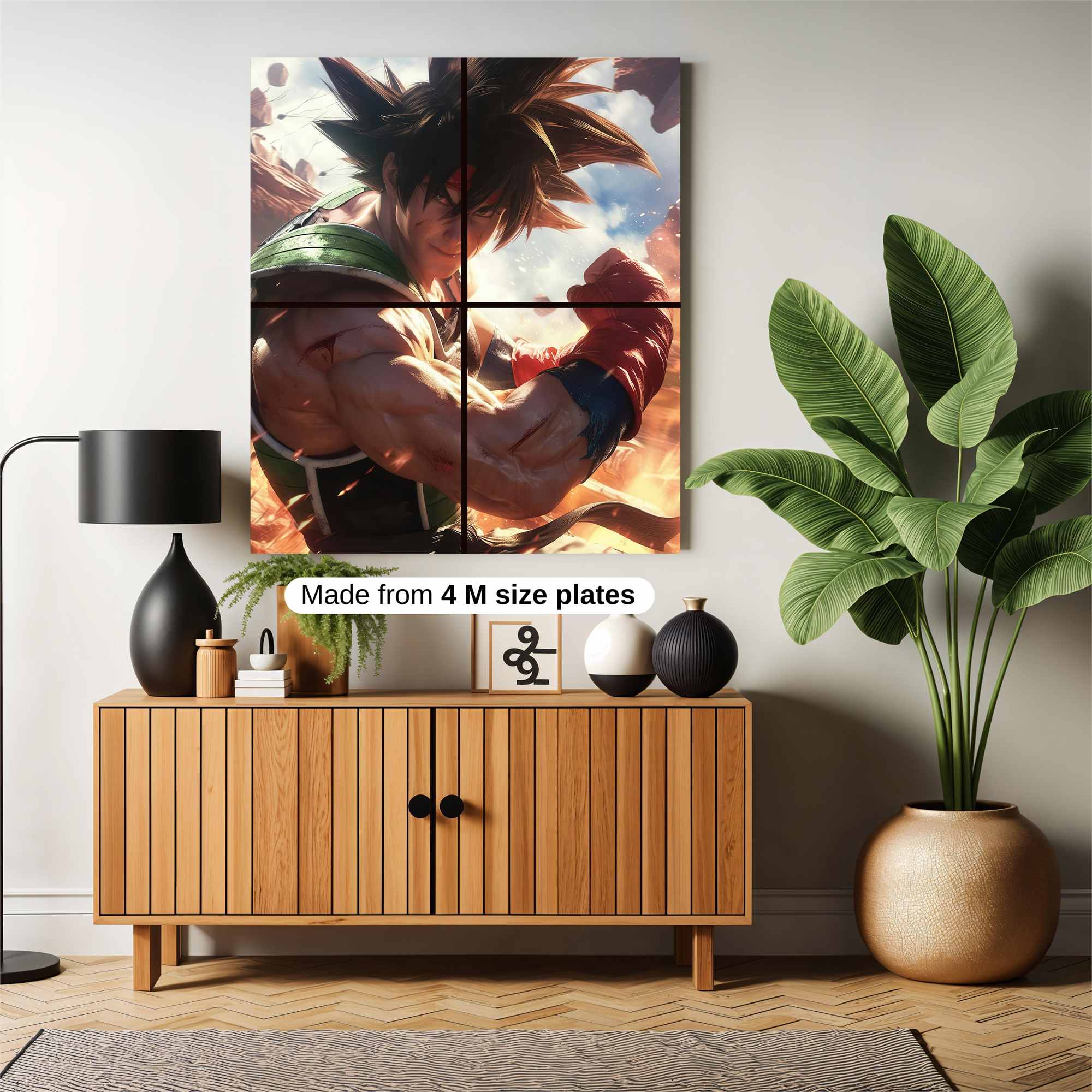 Goku Fierce Safe Wall Magnetic / M