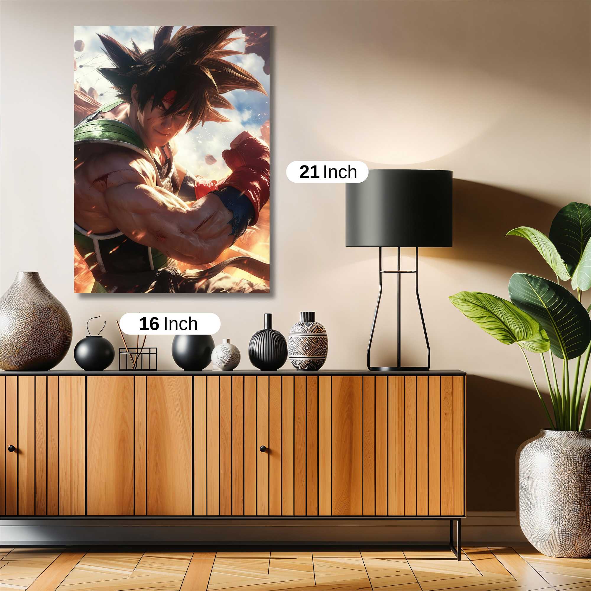 Goku Fierce Safe Wall Magnetic / M