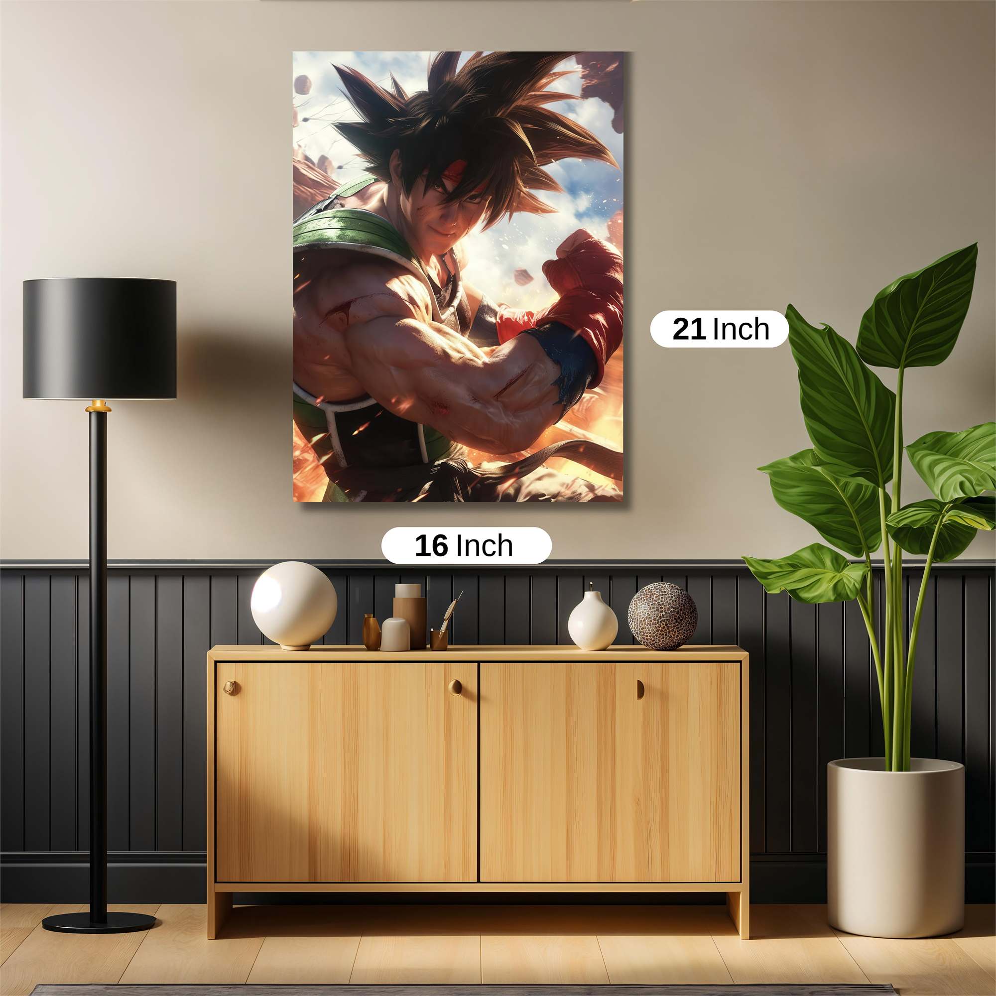 Goku Fierce Safe Wall Magnetic / M