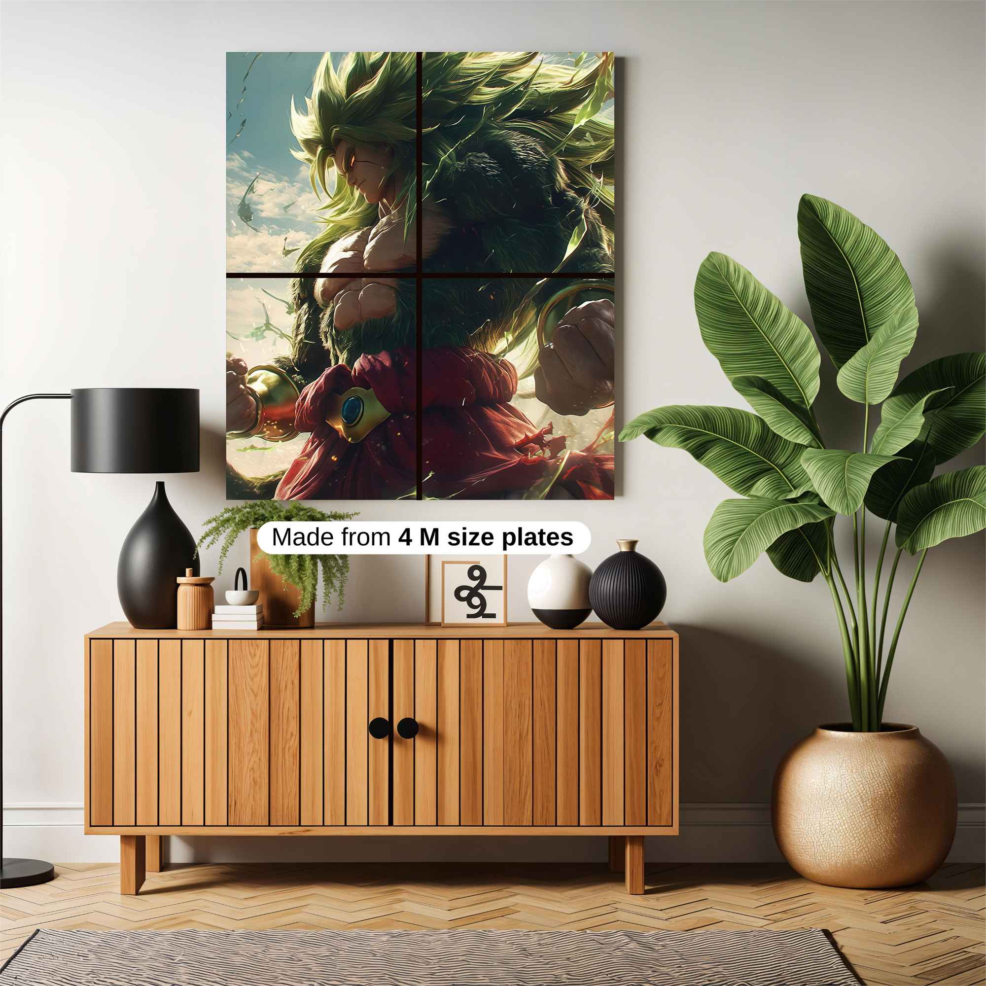 Broly Ferocious Safe Wall Magnetic / M