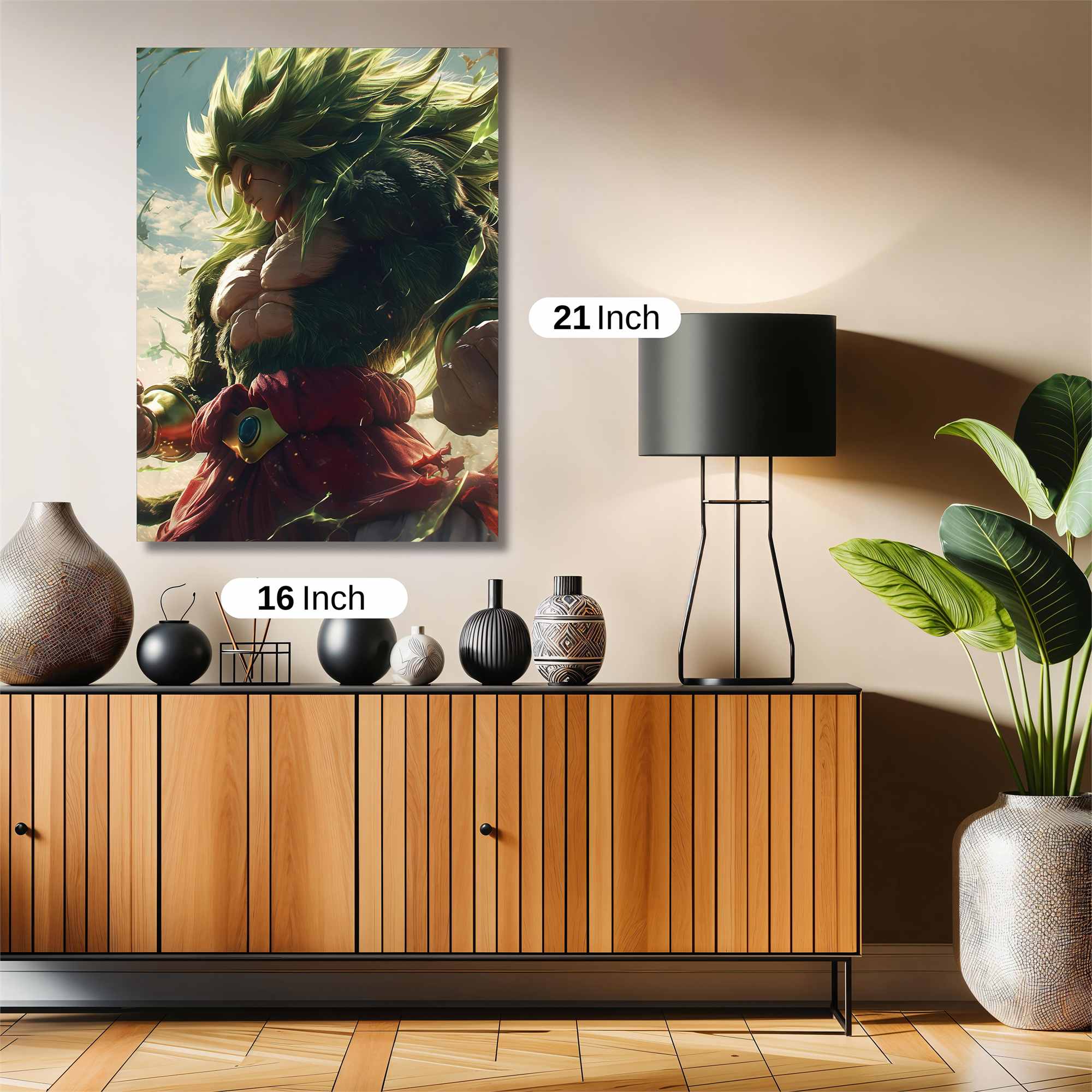 Broly Ferocious Safe Wall Magnetic / M