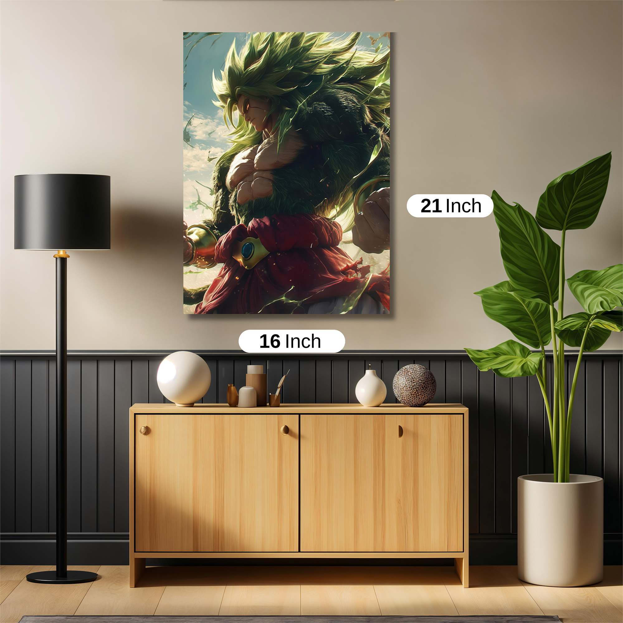 Broly Ferocious Safe Wall Magnetic / M
