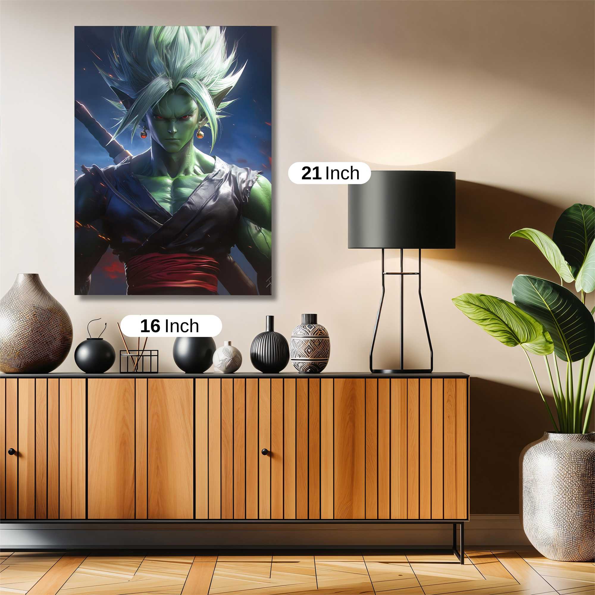 Broly Brooding Safe Wall Magnetic / M