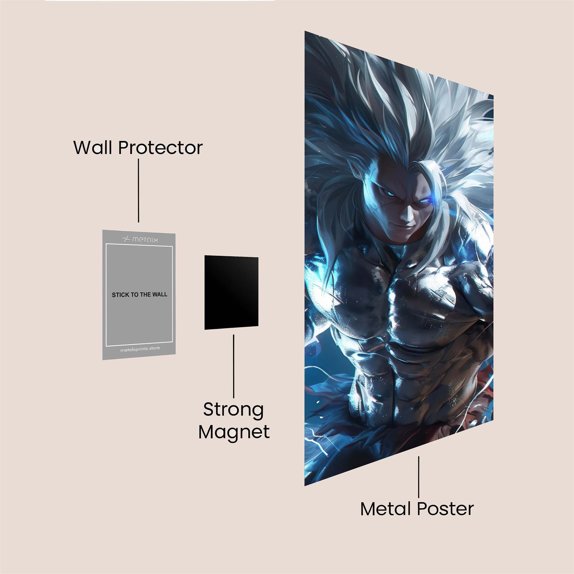 Broly Tempest Safe Wall Magnetic / M