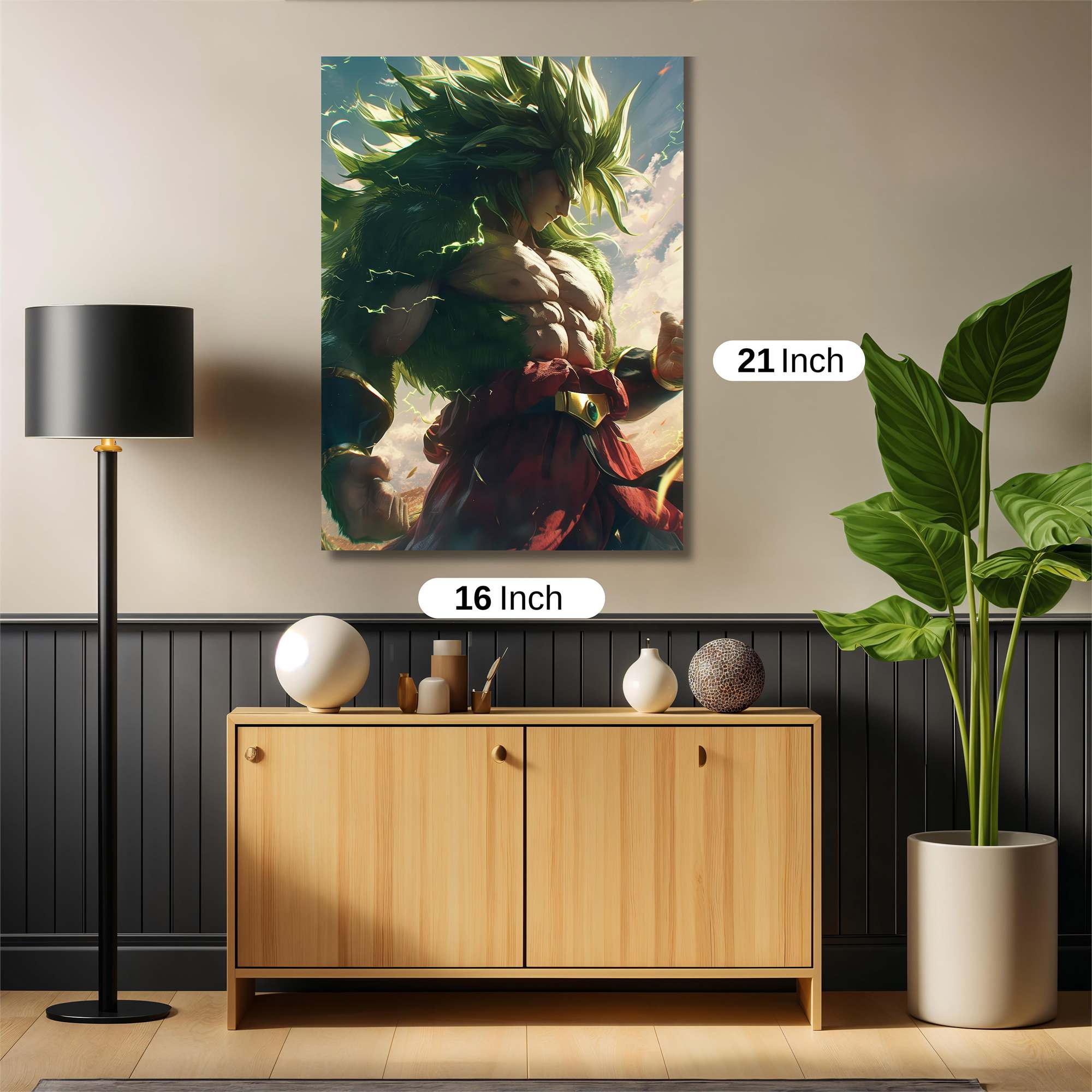 Broly Fierce Safe Wall Magnetic / M