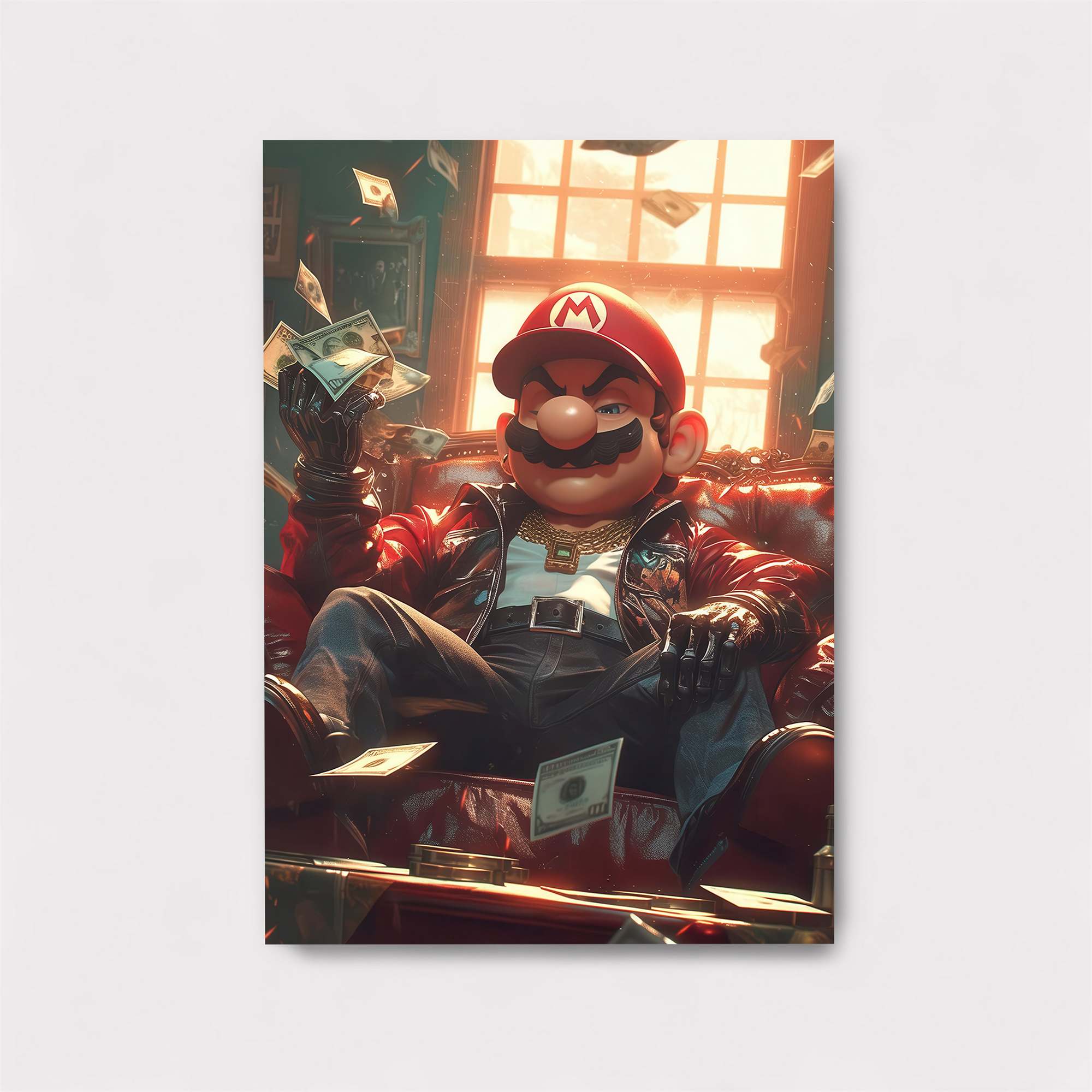 Mario Tycoon Safe Wall Magnetic / M