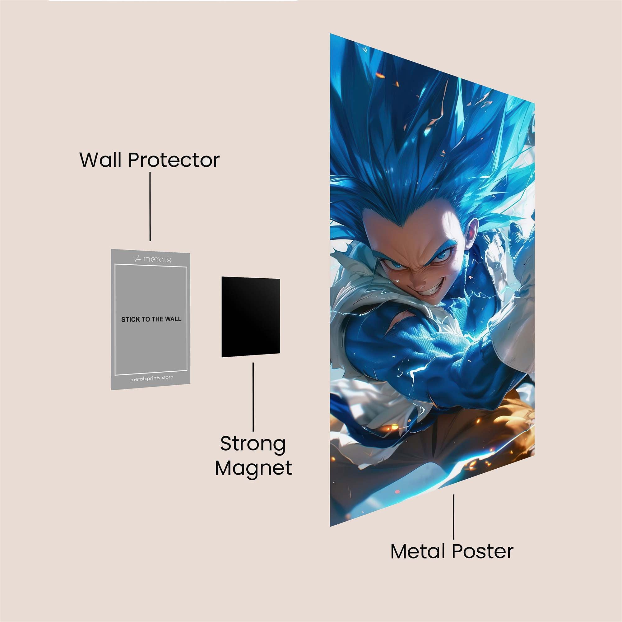 Electric Fury Safe Wall Magnetic / M