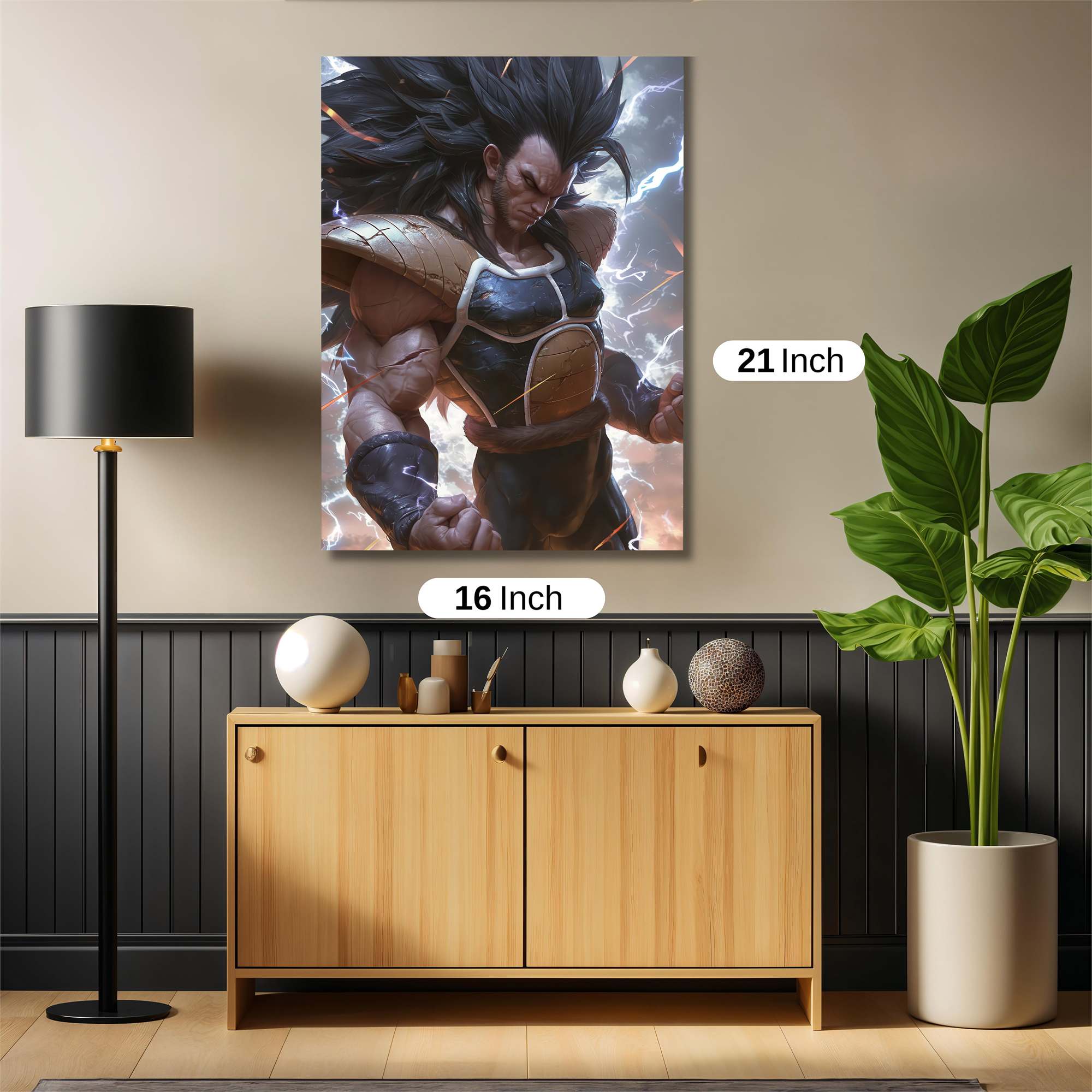 Broly Rage Safe Wall Magnetic / M