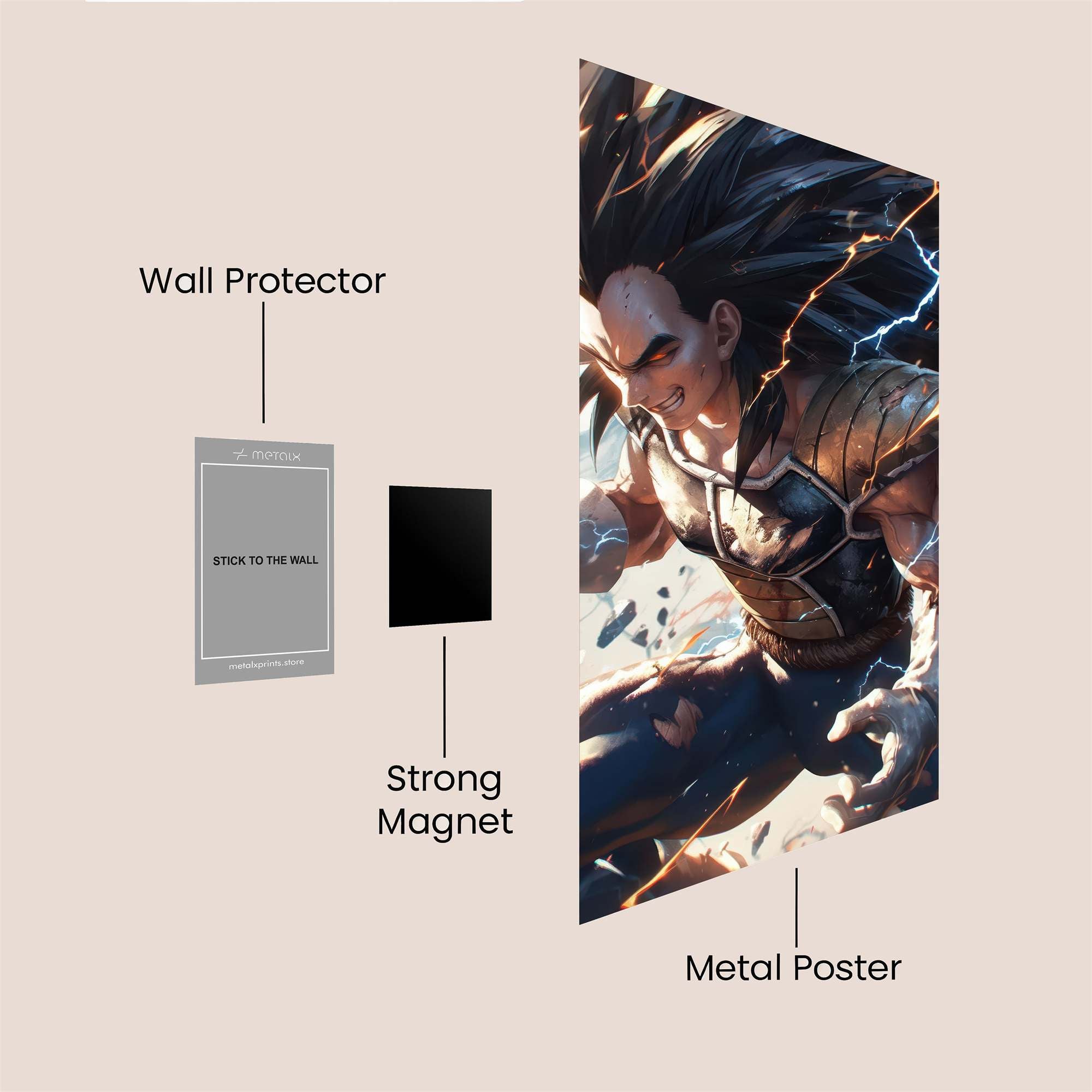 Broly Blitz Safe Wall Magnetic / M