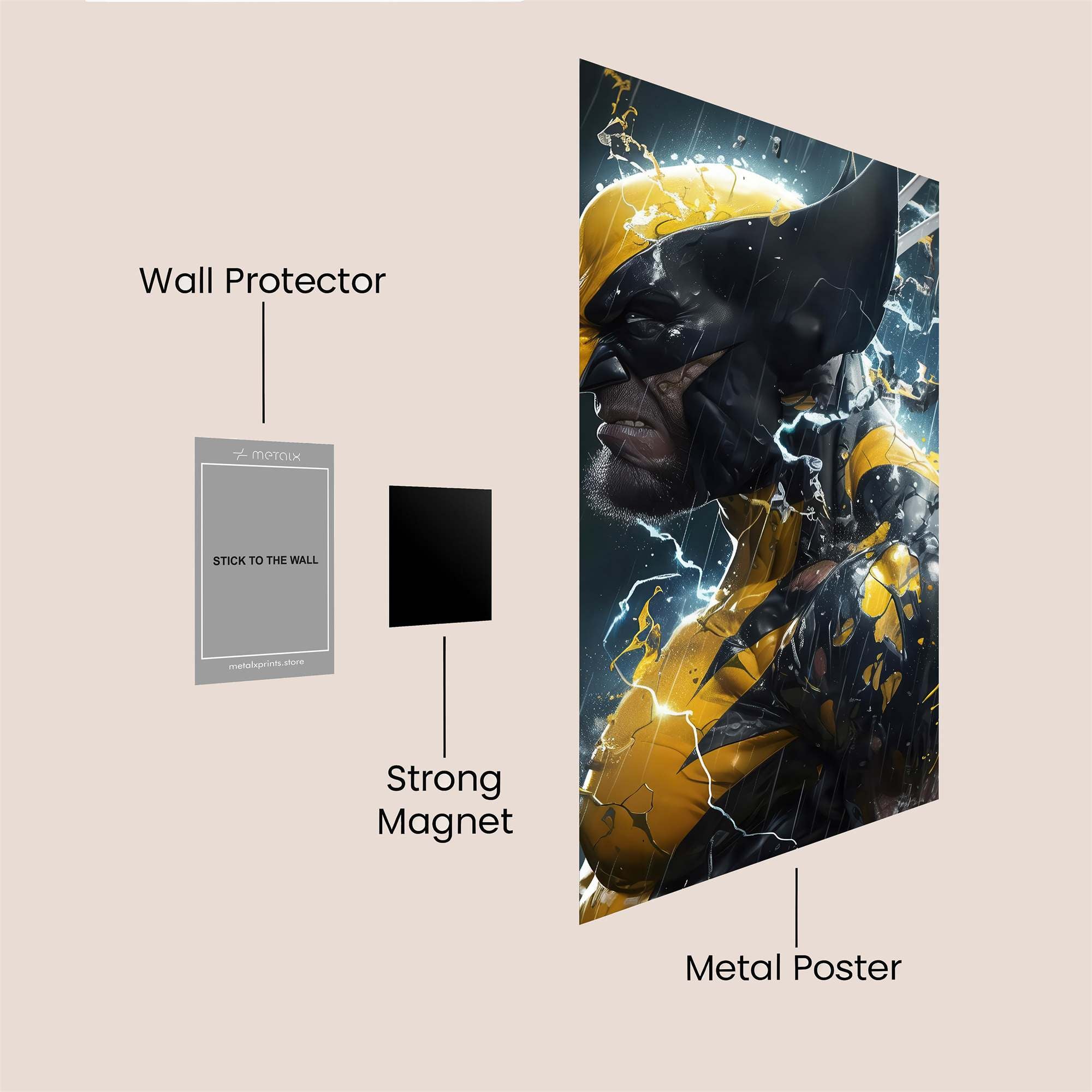 Wolverine Tempest Safe Wall Magnetic / M