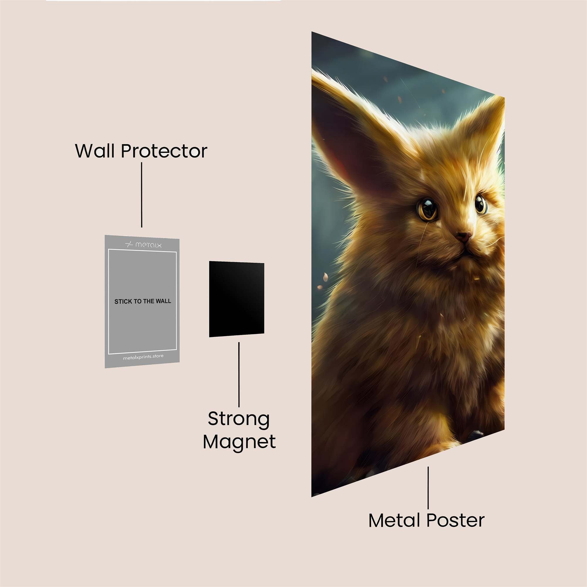 Eevee Enchant Safe Wall Magnetic / M