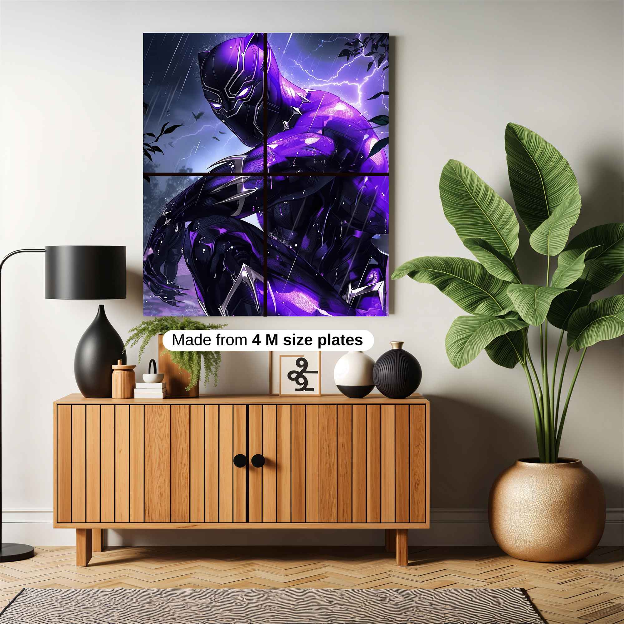 Panther Storm Safe Wall Magnetic / M