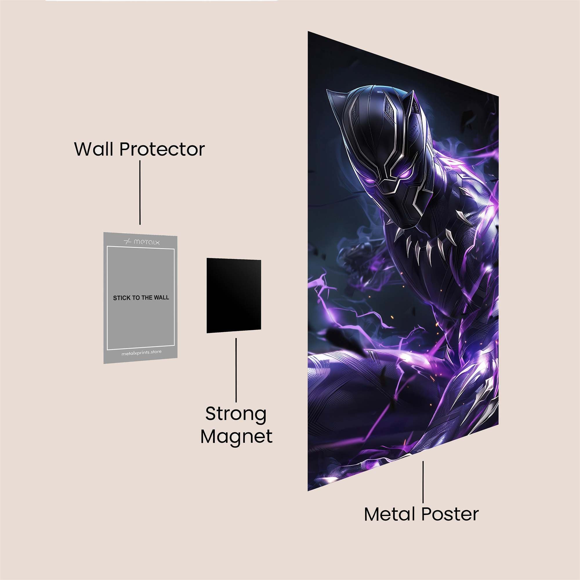 Panther Electric Safe Wall Magnetic / M