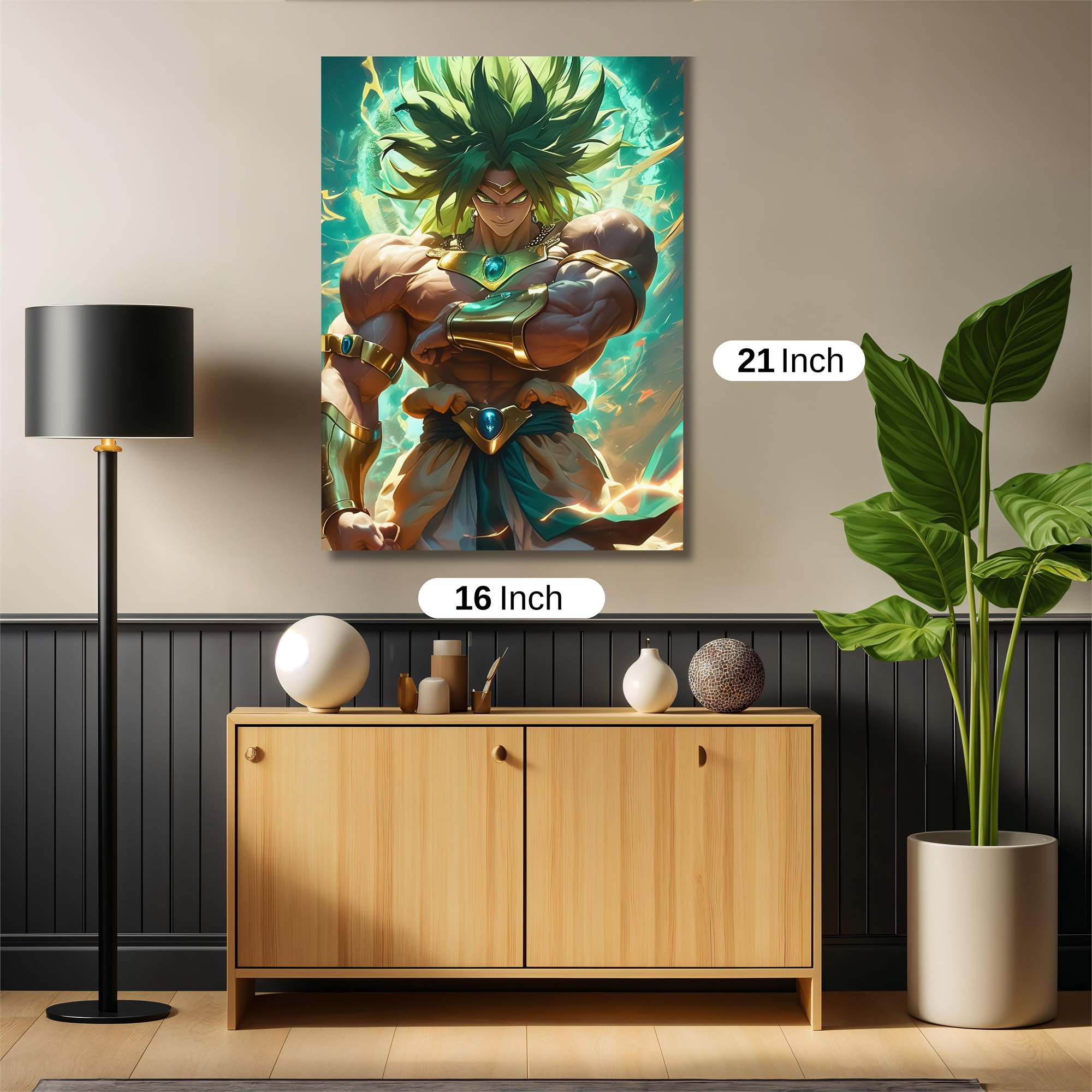 Broly Radiant Safe Wall Magnetic / M
